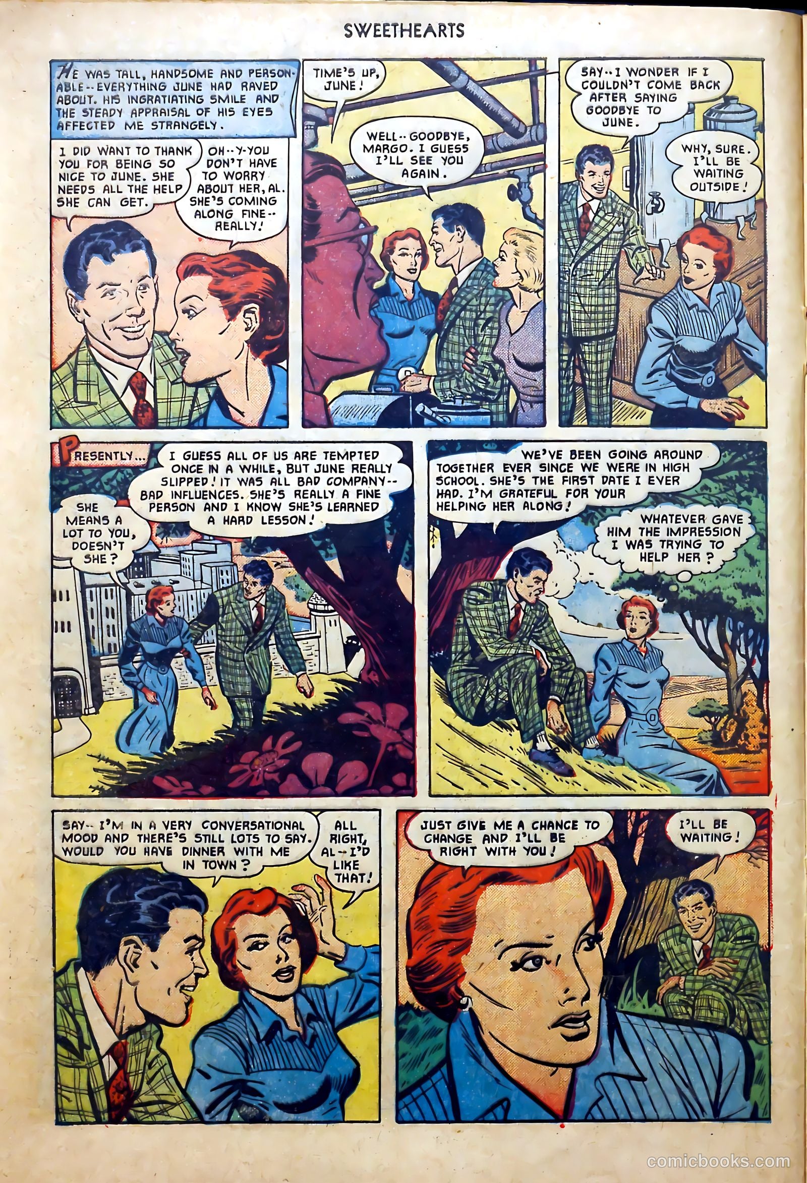 Sweethearts #102 (1951) — page 16 of 36