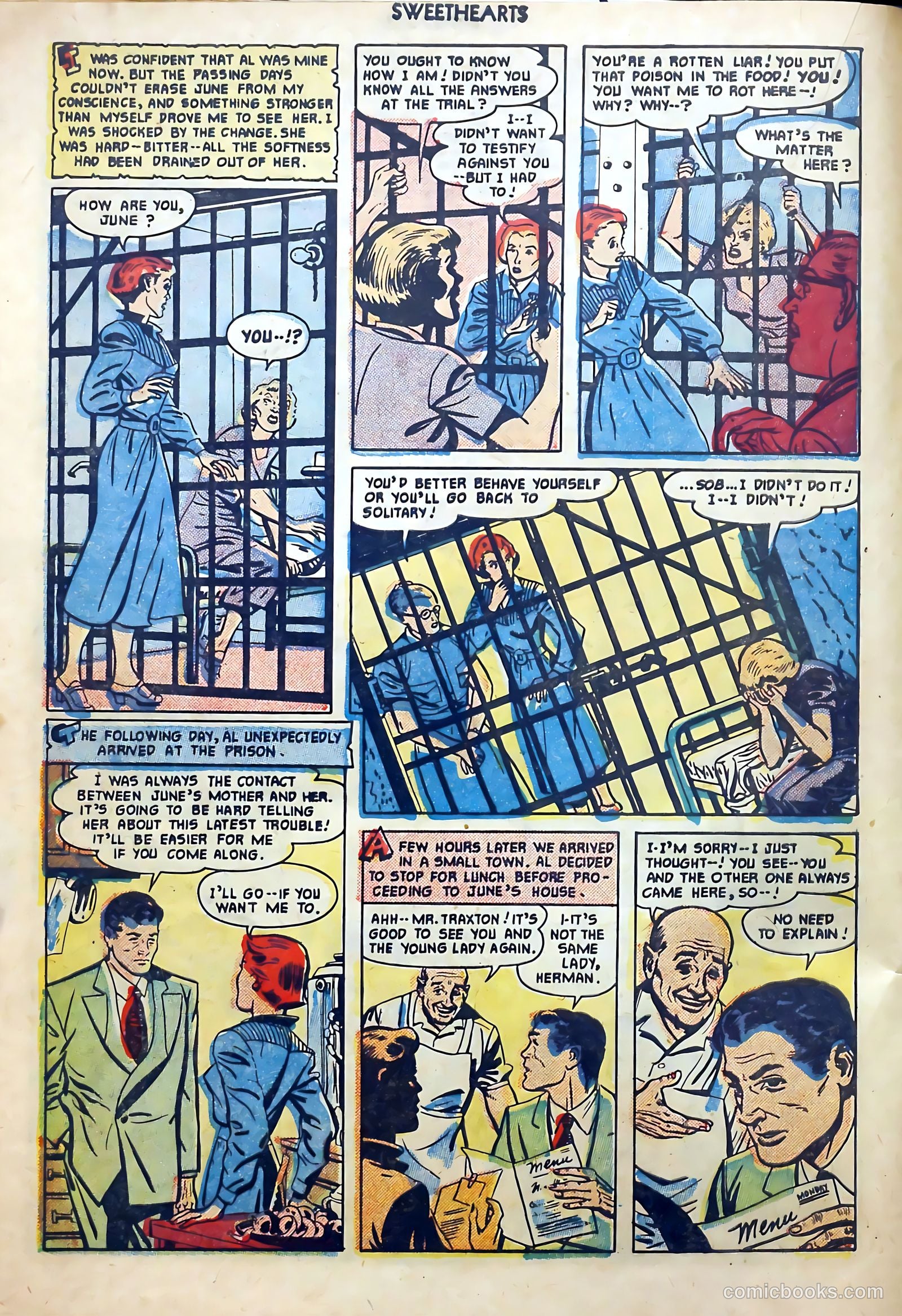 Sweethearts #102 (1951) — page 22 of 36
