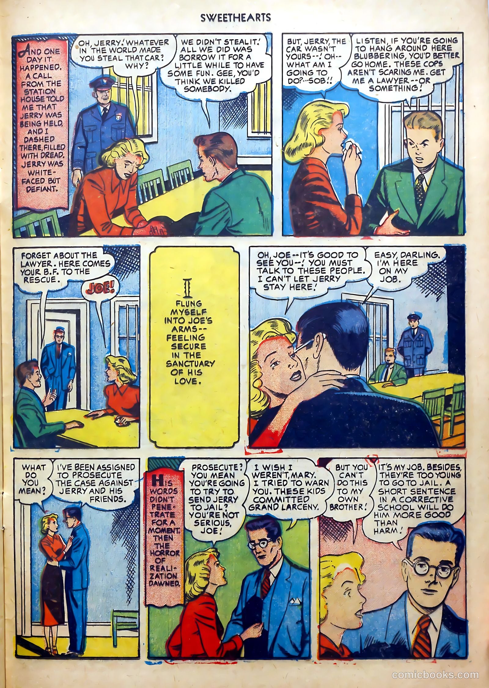 Sweethearts #102 (1951) — page 29 of 36