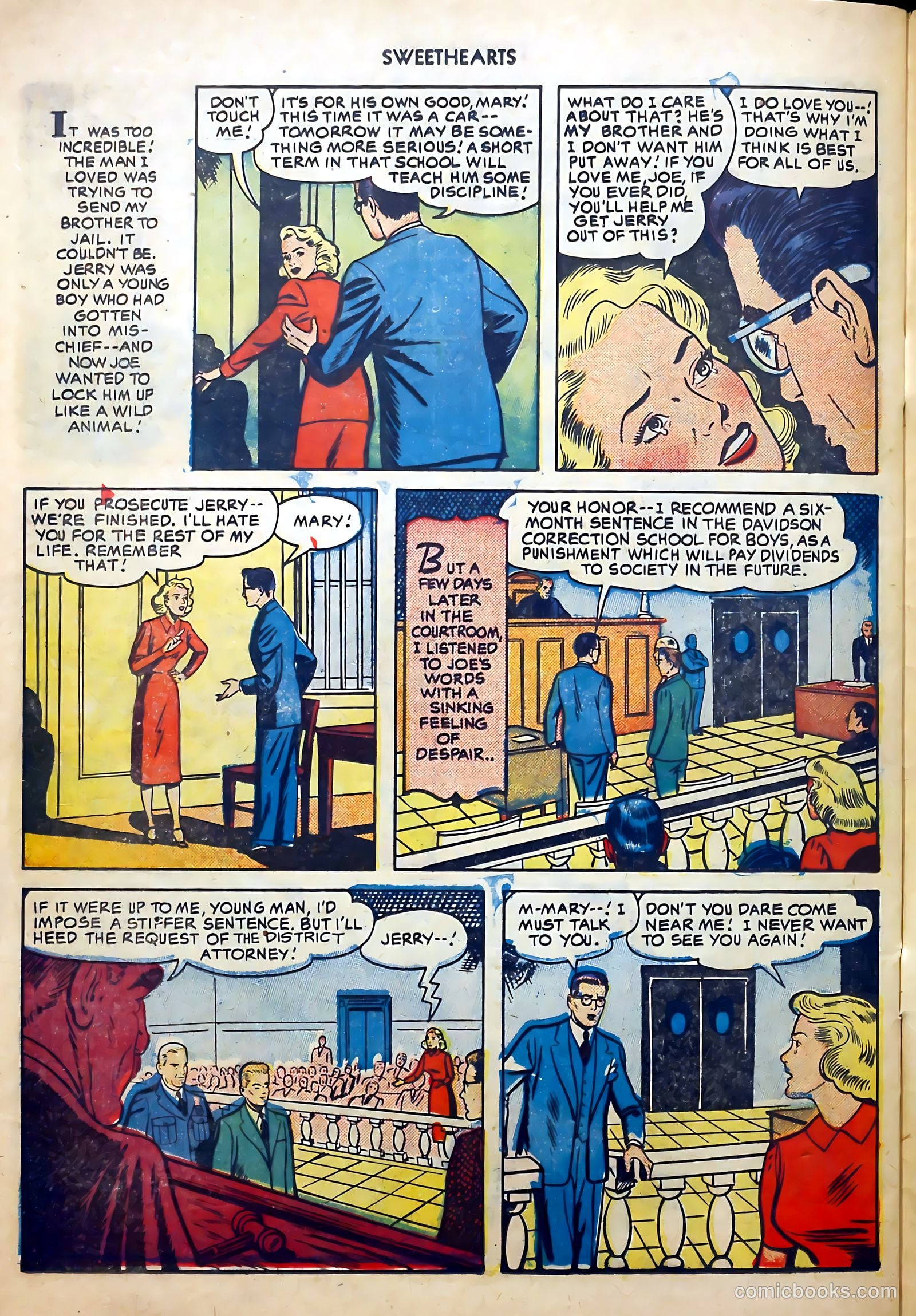 Sweethearts #102 (1951) — page 30 of 36