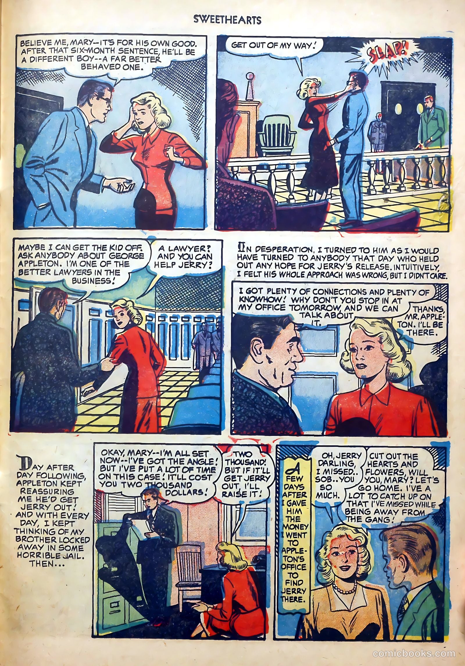 Sweethearts #102 (1951) — page 31 of 36