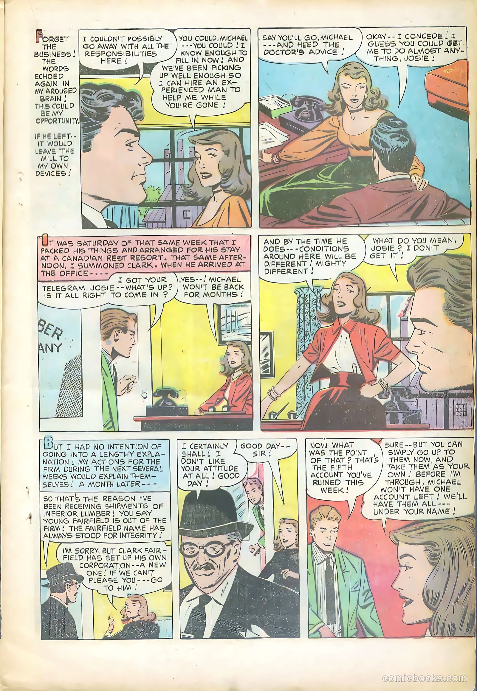 Sweethearts #103 (1969) — page 21 of 36