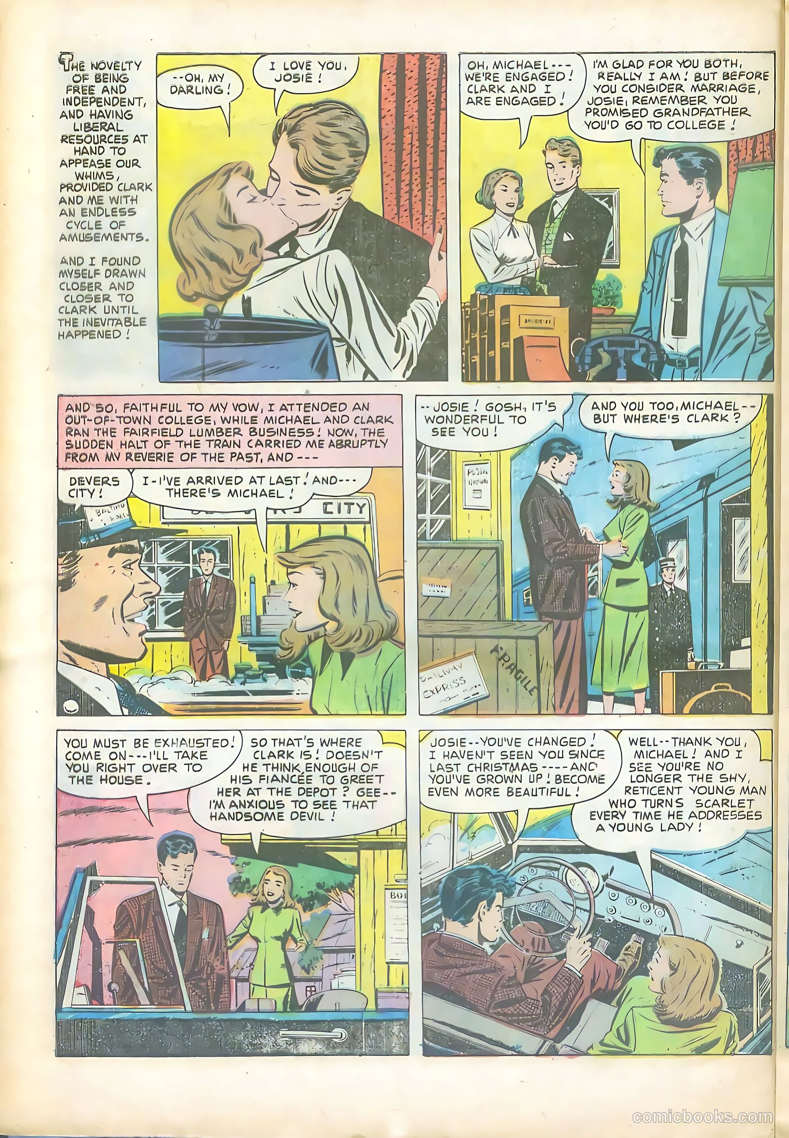 Sweethearts #103 (1951) — page 16 of 36