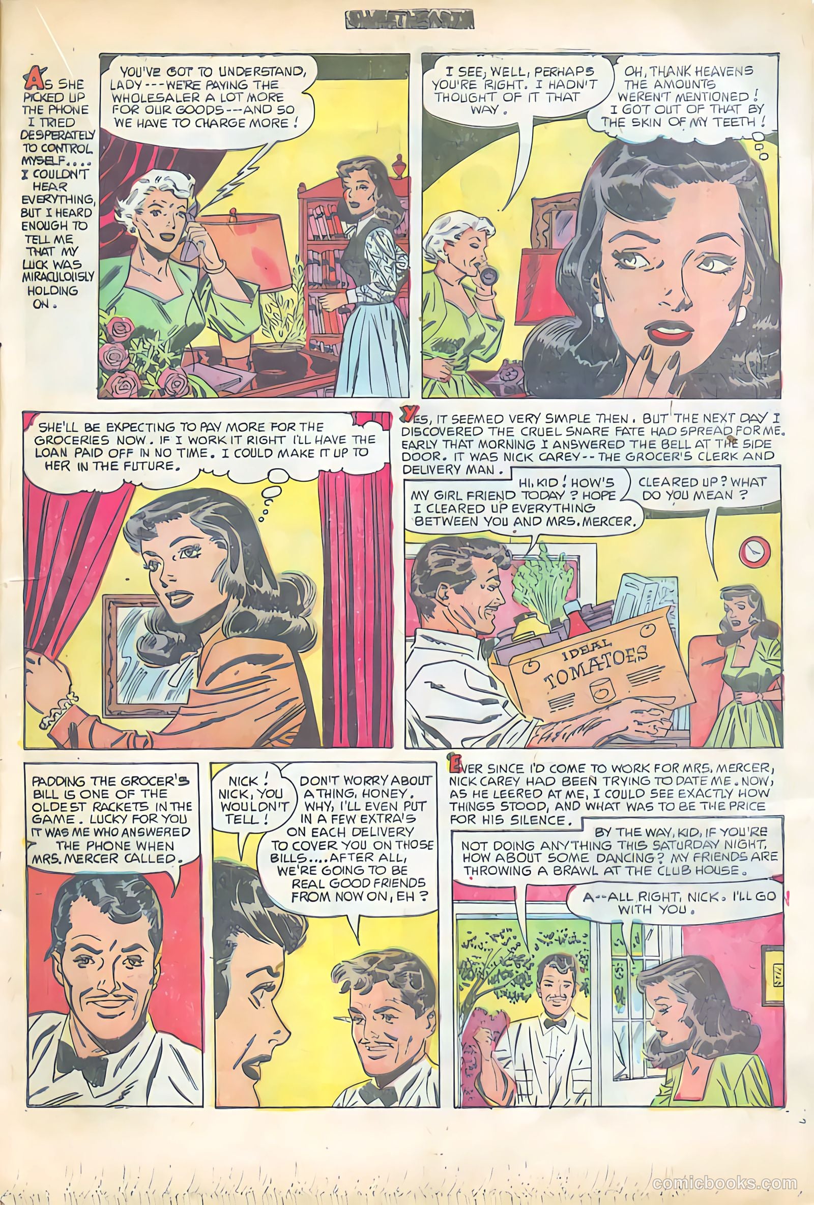 Sweethearts #104 (1951) — page 17 of 36