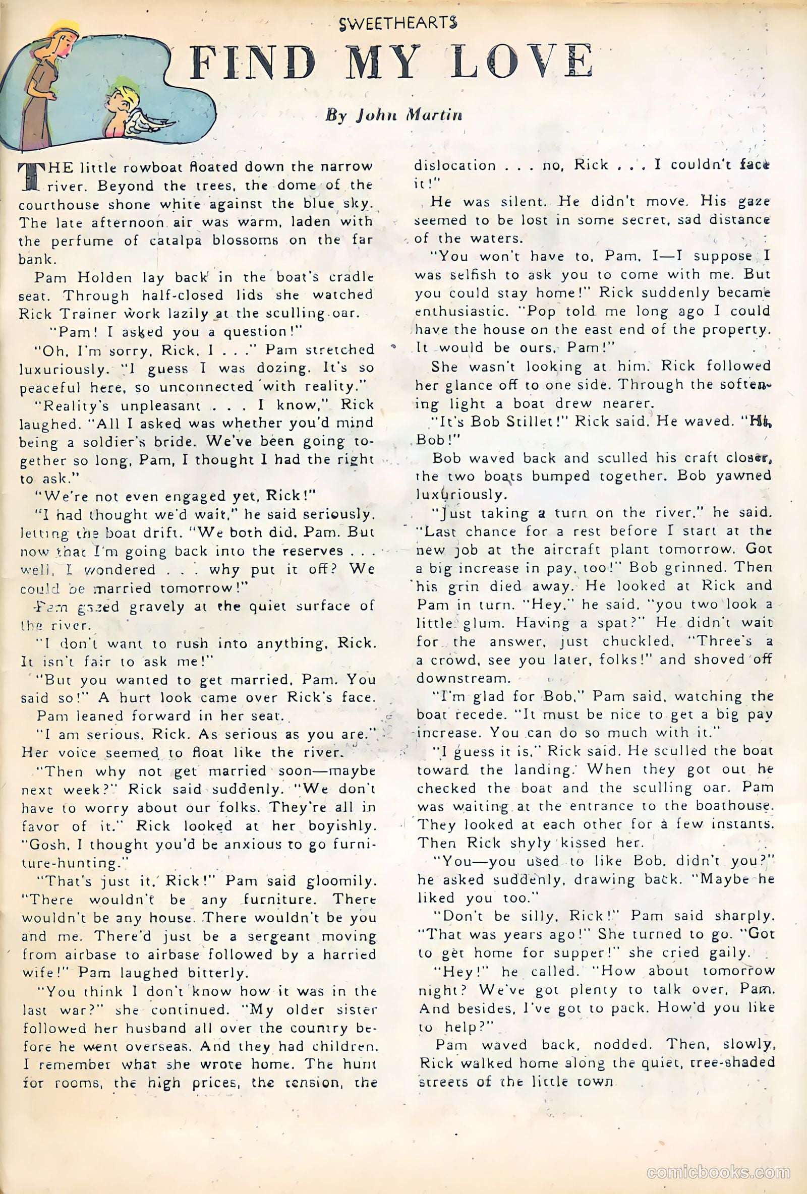 Sweethearts #104 (1951) — page 23 of 36