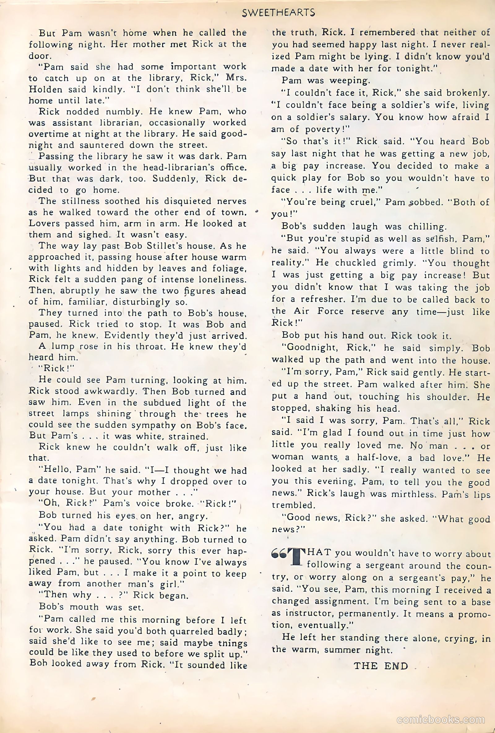 Sweethearts #104 (1951) — page 24 of 36