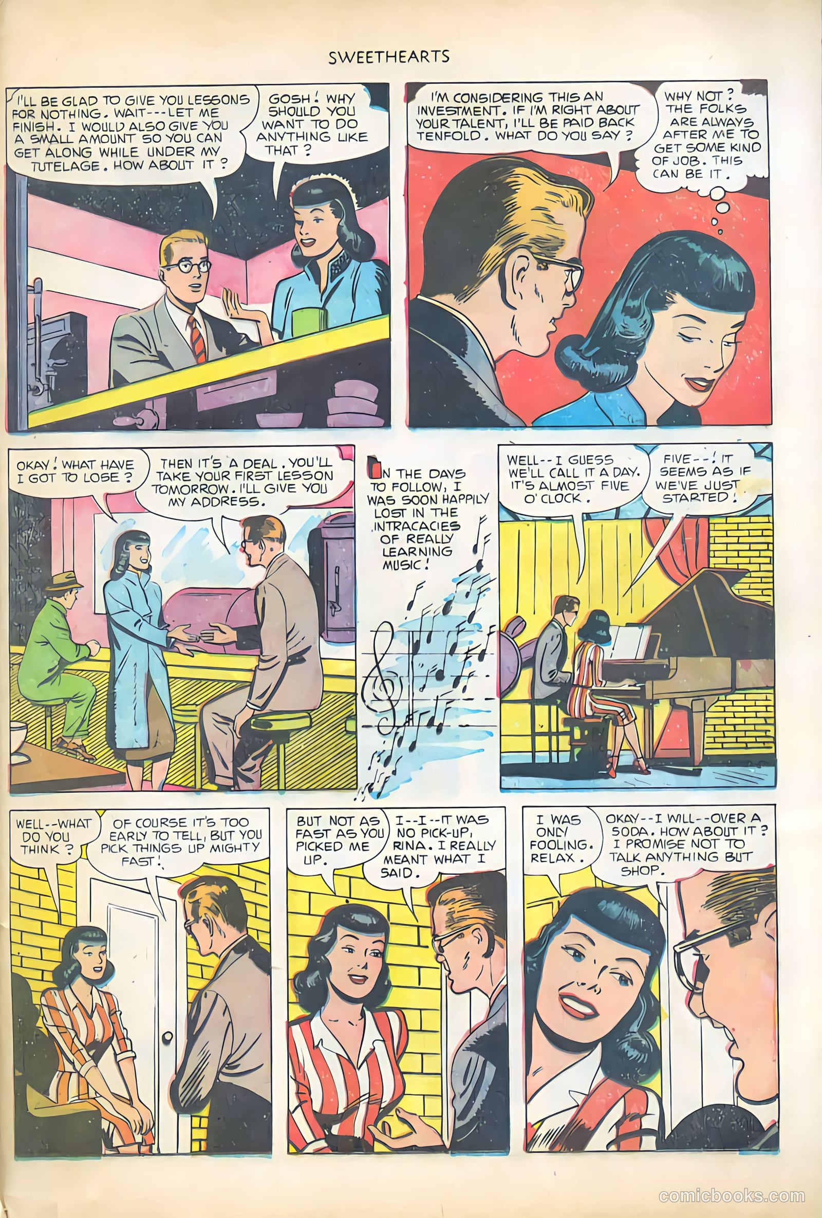 Sweethearts #104 (1951) — page 29 of 36