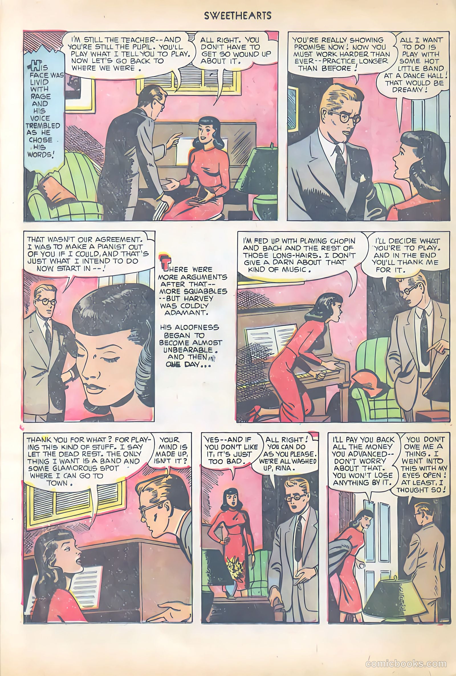 Sweethearts #104 (1951) — page 32 of 36