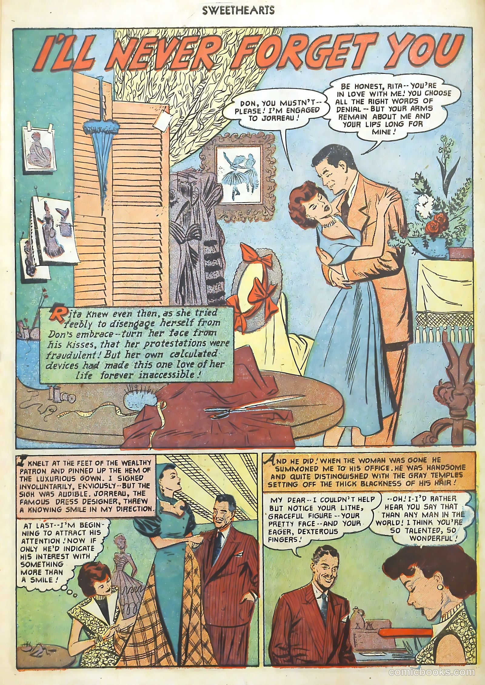 Sweethearts #105 (1951) — page 14 of 36