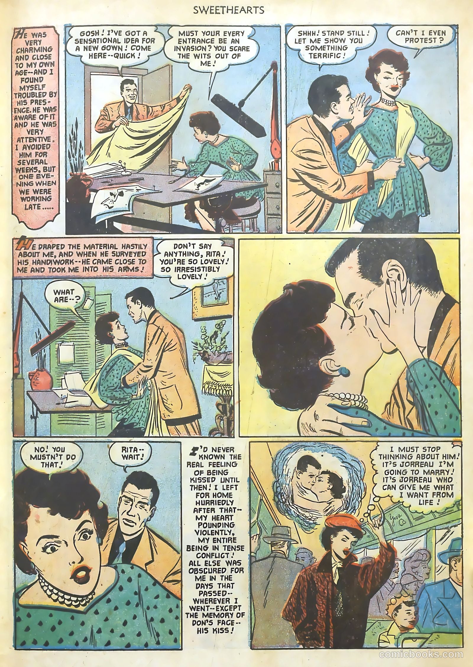 Sweethearts #105 (1951) — page 19 of 36