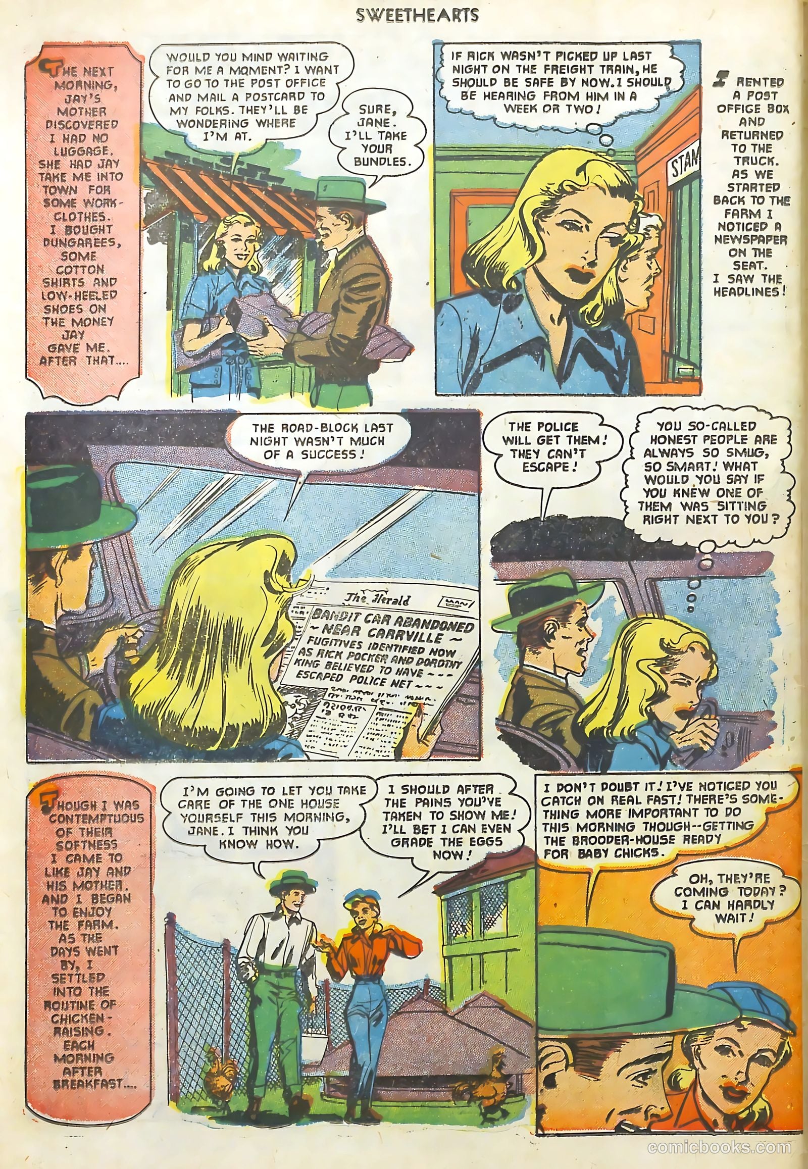 Sweethearts #105 (1951) — page 30 of 36