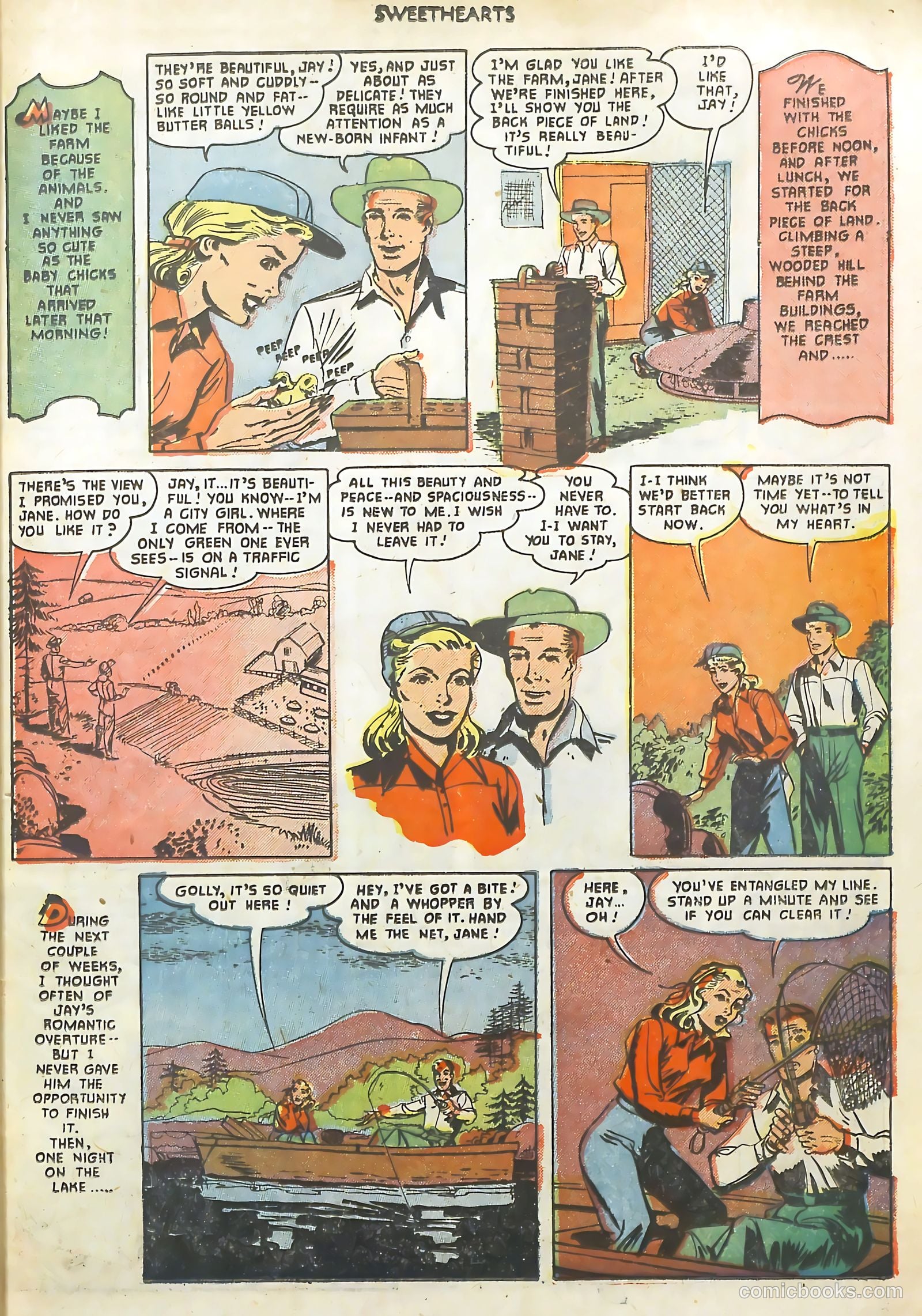 Sweethearts #105 (1951) — page 31 of 36