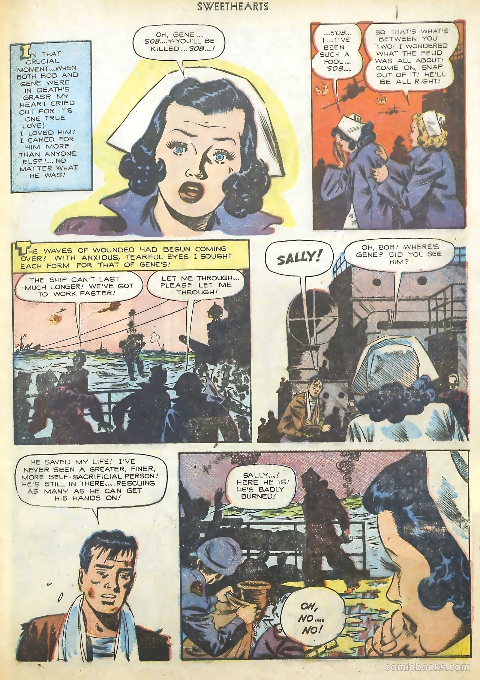 Sweethearts #106 (1951) — page 21 of 36