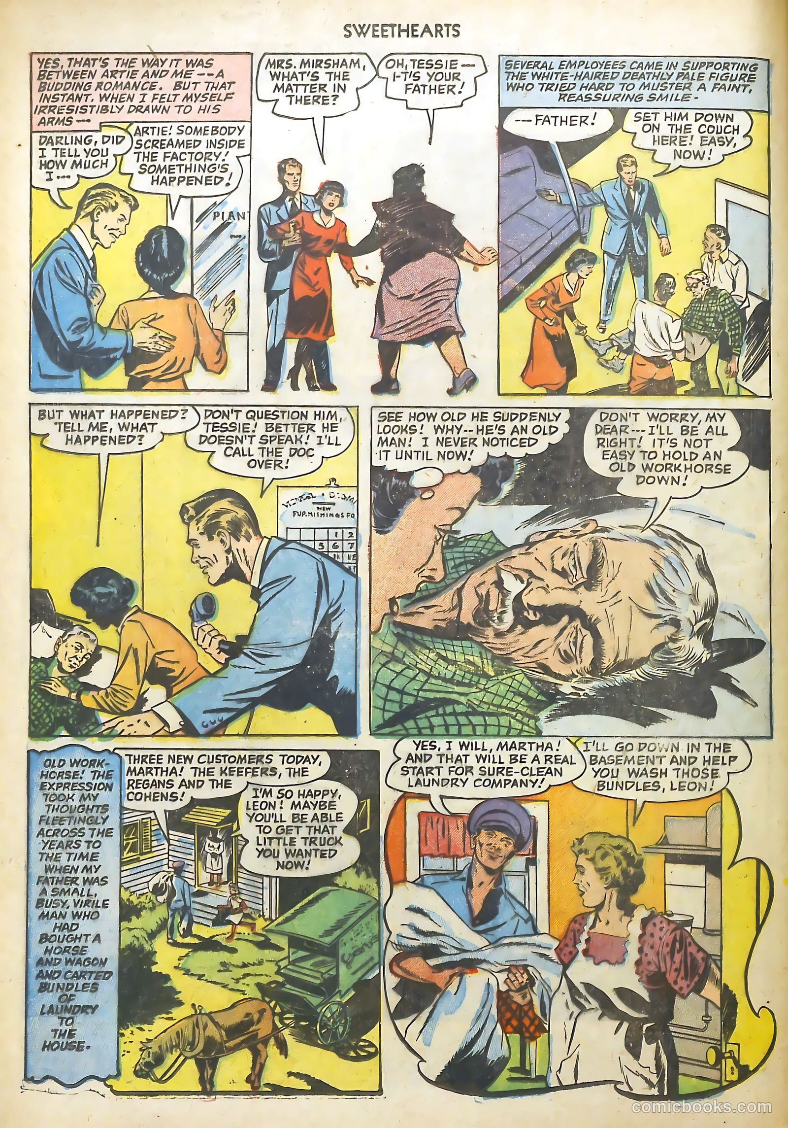 Sweethearts #107 (1952) — page 4 of 36