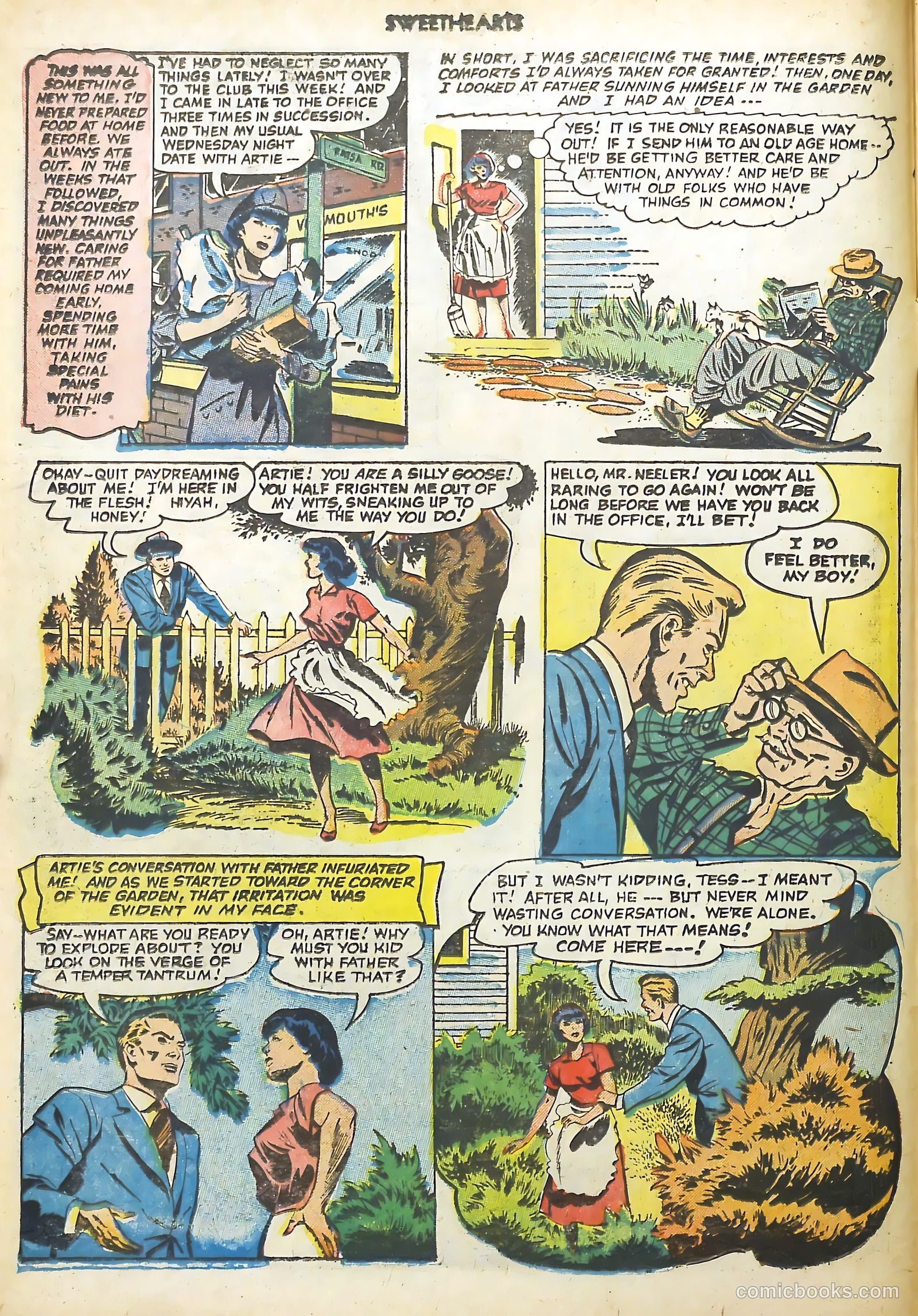 Sweethearts #107 (1952) — page 6 of 36