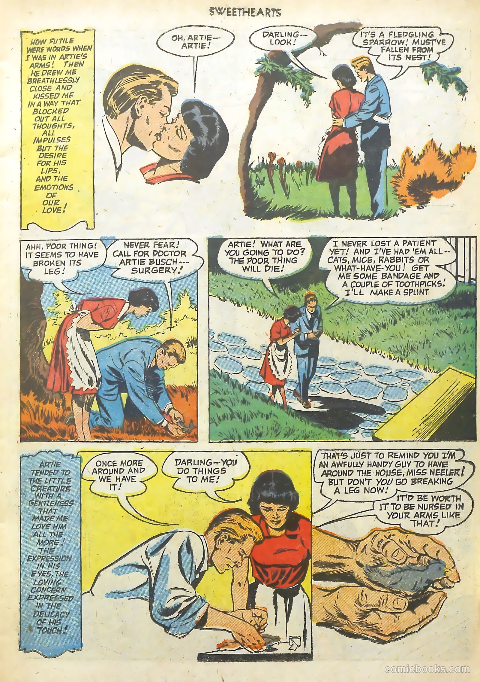 Sweethearts #107 (1952) — page 7 of 36