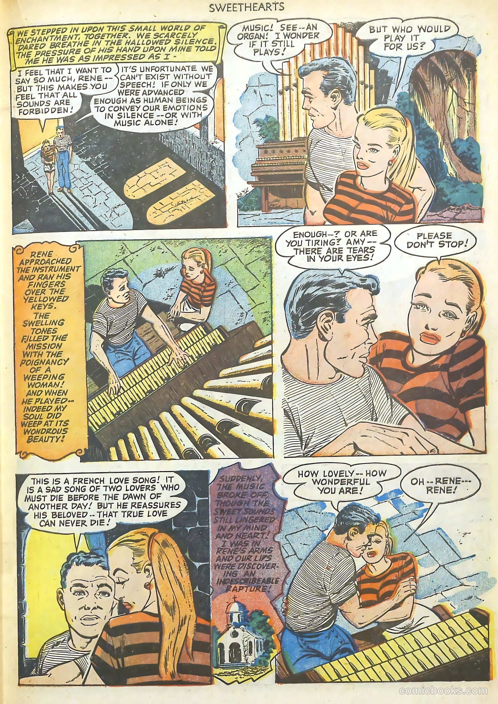 Sweethearts #107 (1952) — page 19 of 36