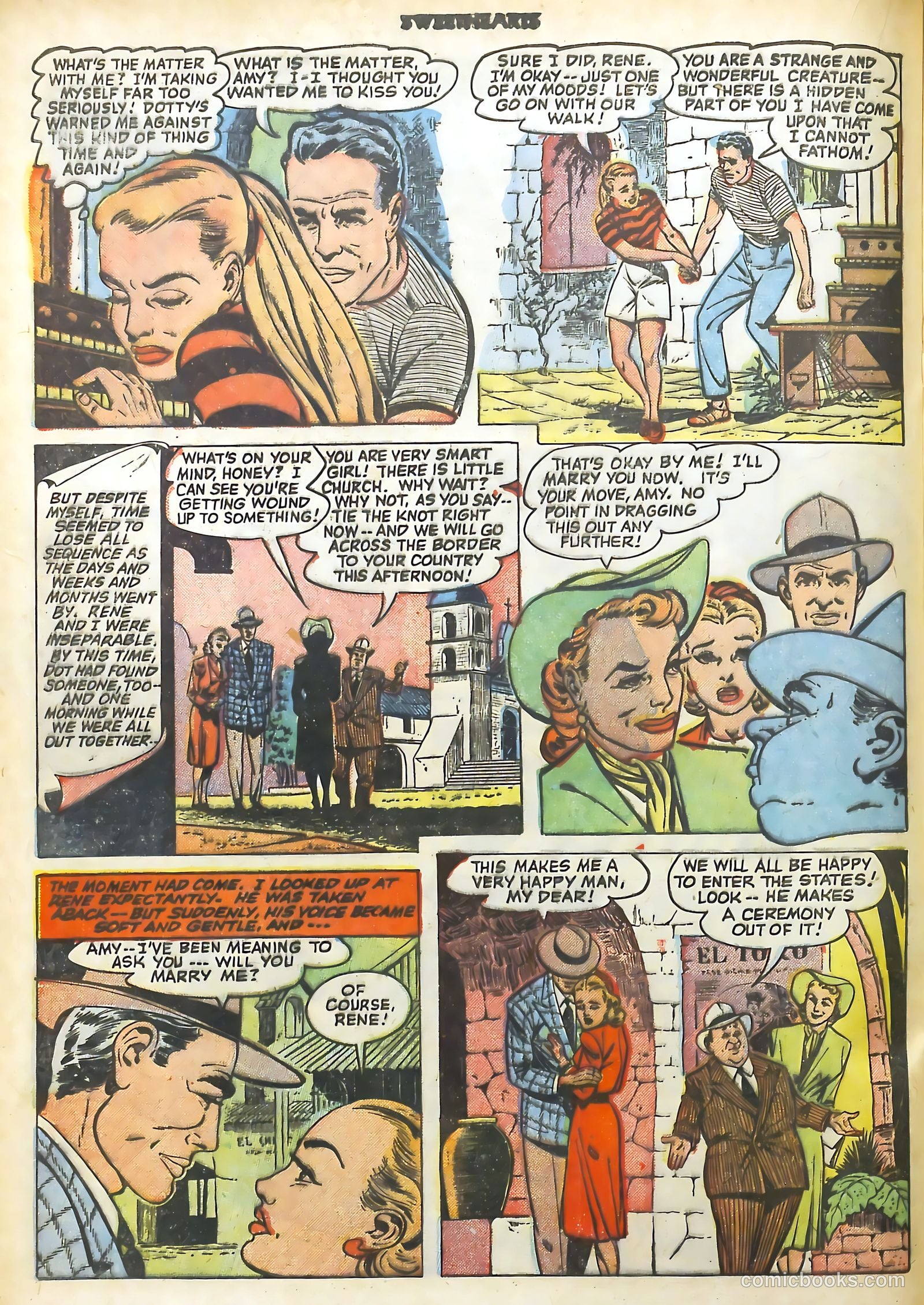 Sweethearts #107 (1952) — page 20 of 36