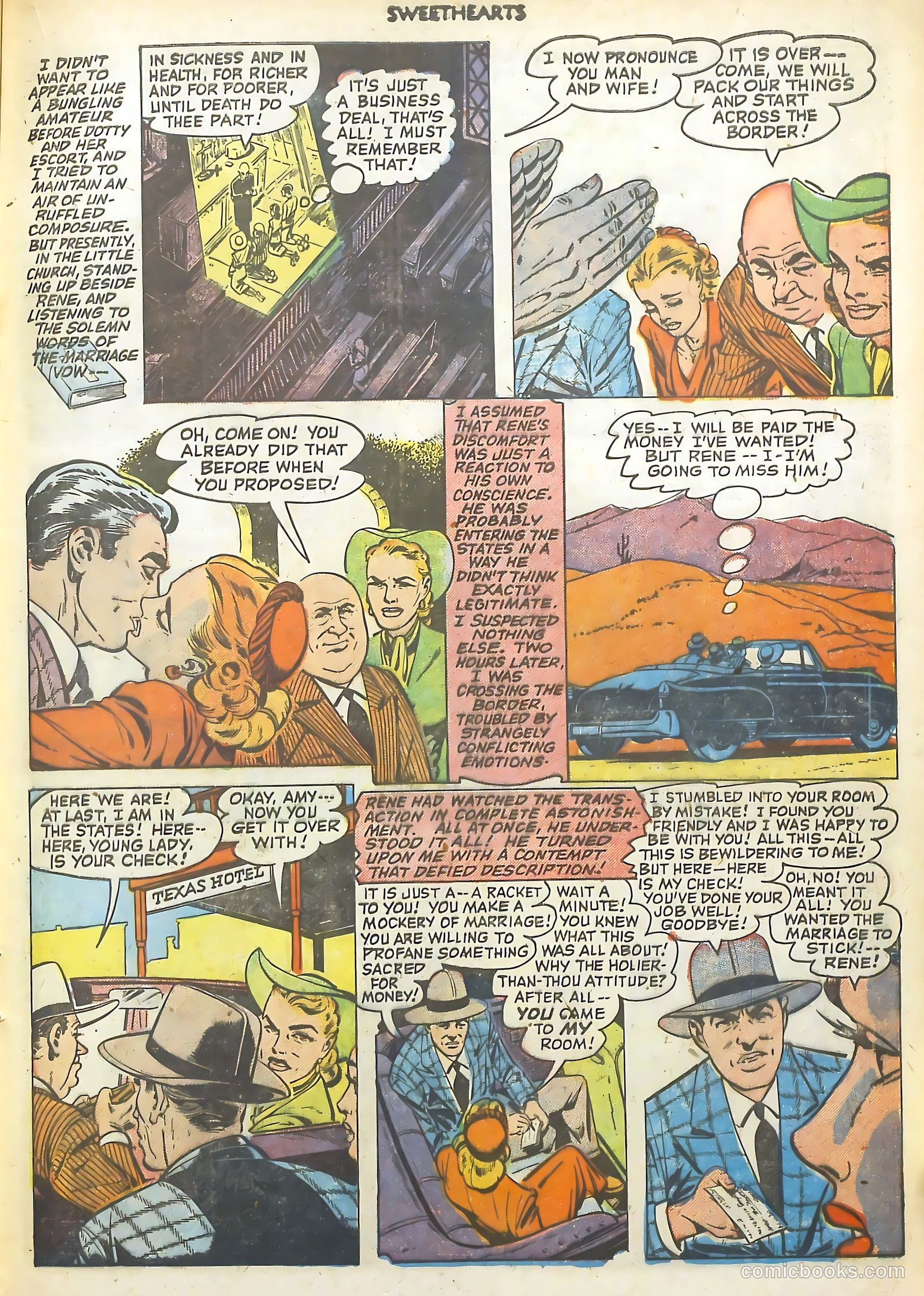 Sweethearts #107 (1952) — page 21 of 36
