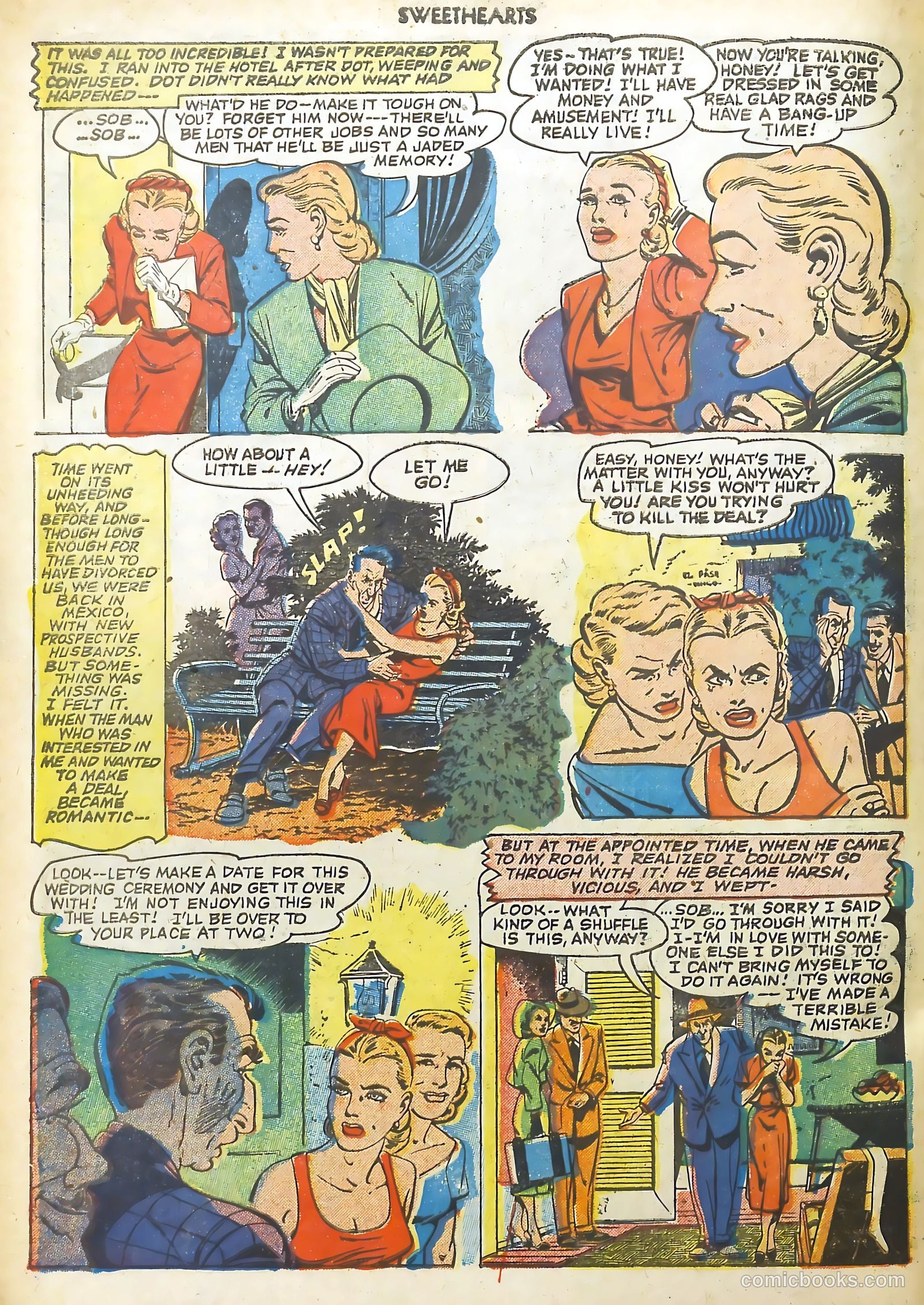 Sweethearts #107 (1952) — page 22 of 36
