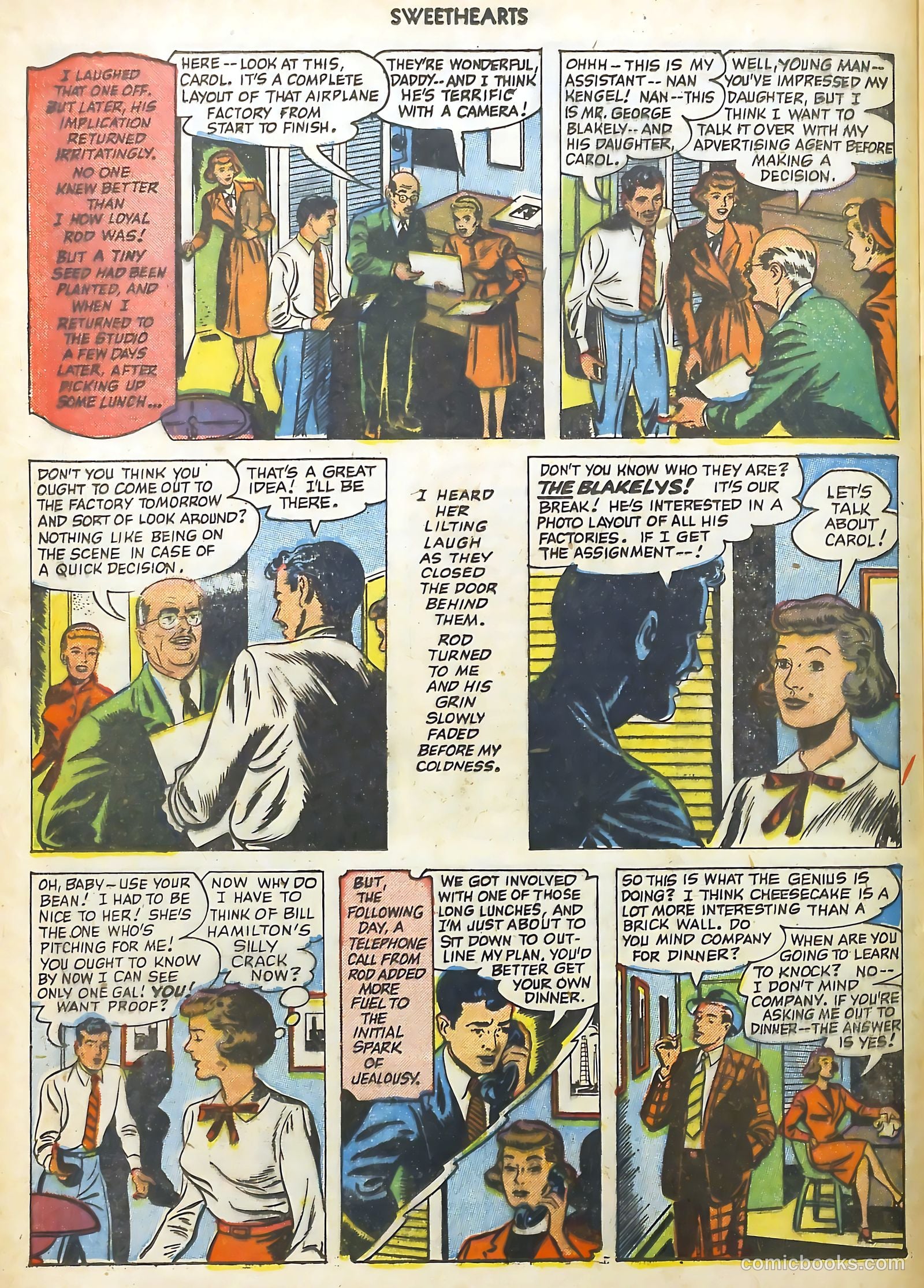 Sweethearts #107 (1952) — page 28 of 36