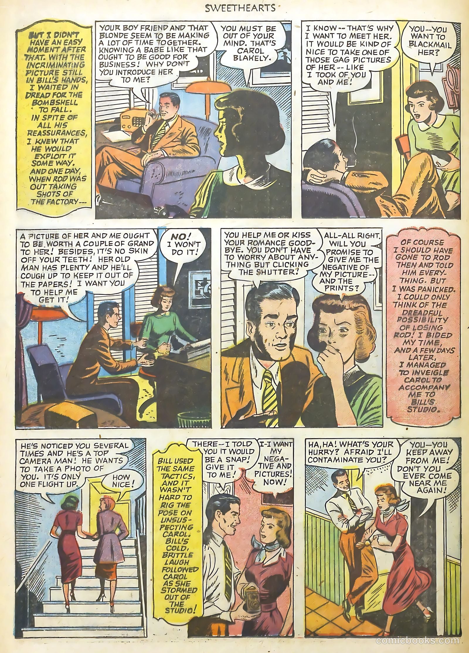 Sweethearts #107 (1952) — page 32 of 36
