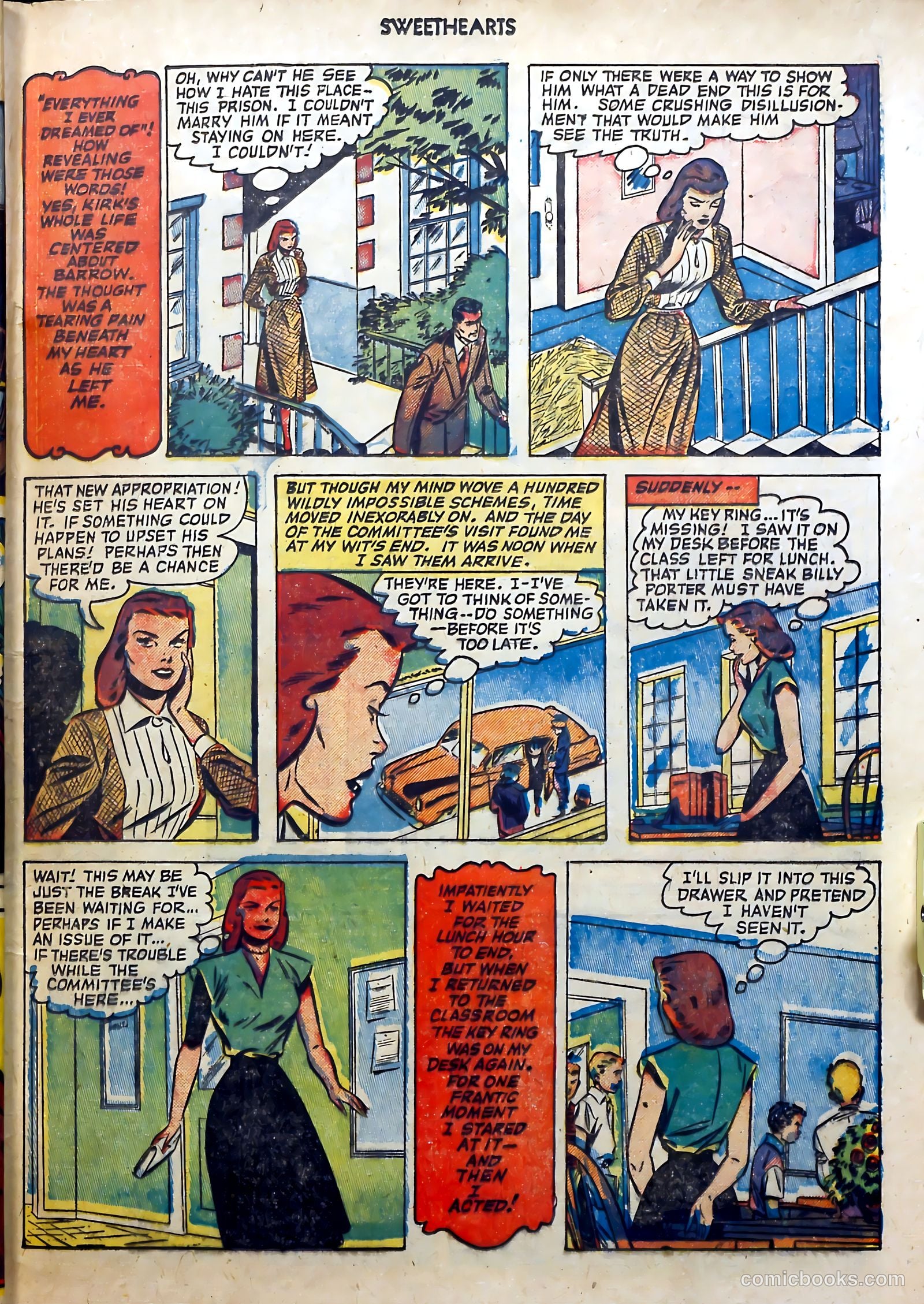 Sweethearts #108 (1952) — page 31 of 36