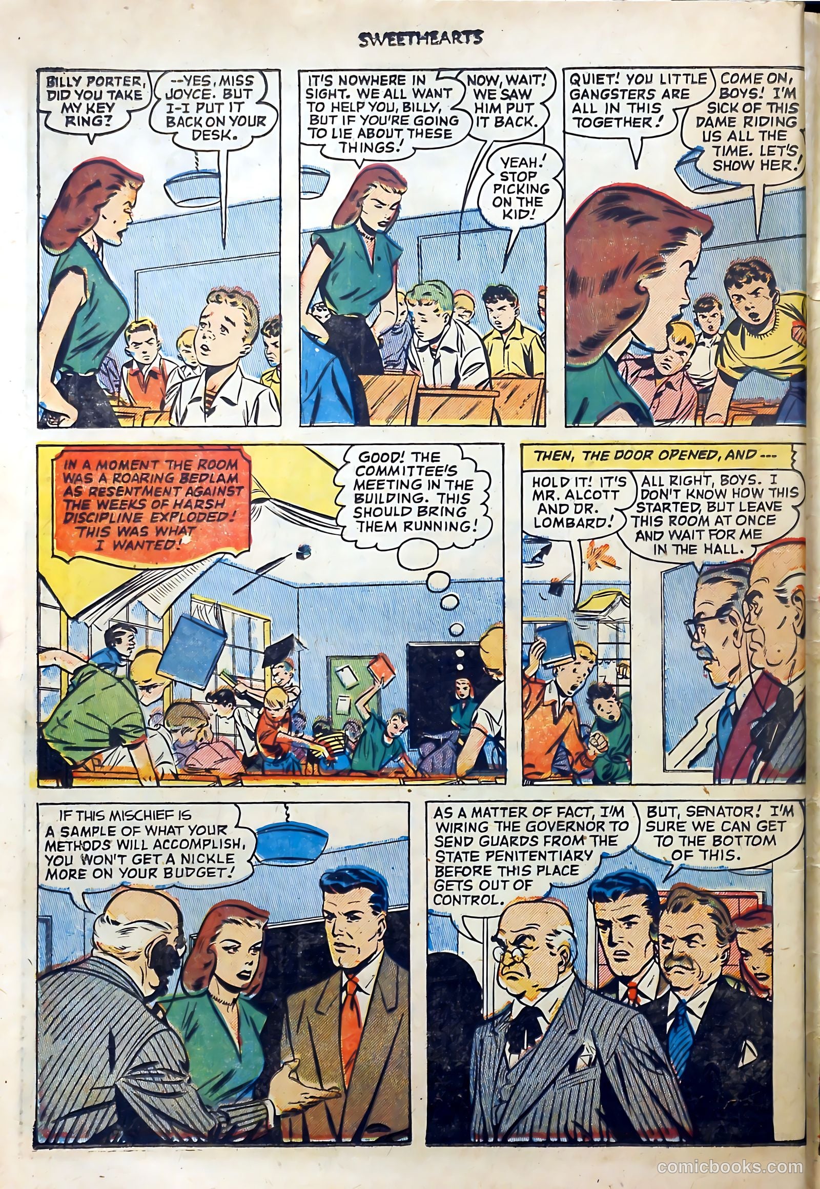 Sweethearts #108 (1952) — page 32 of 36