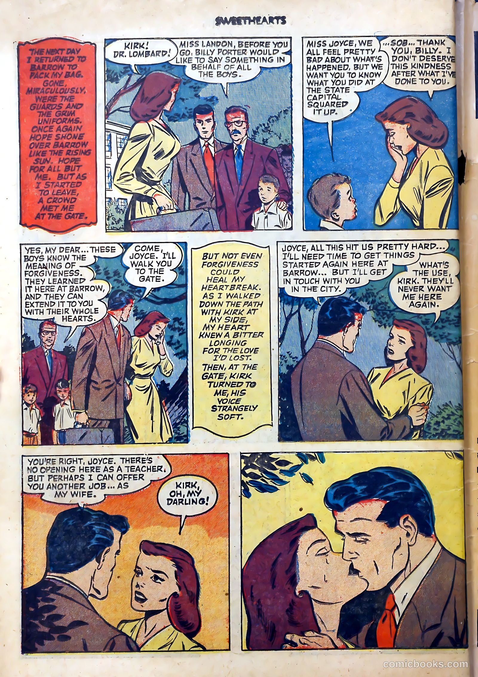 Sweethearts #108 (1952) — page 34 of 36