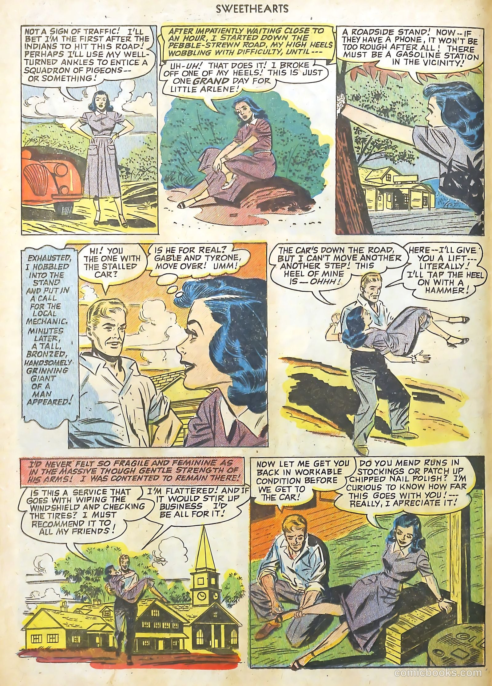 Sweethearts #109 (1952) — page 4 of 36