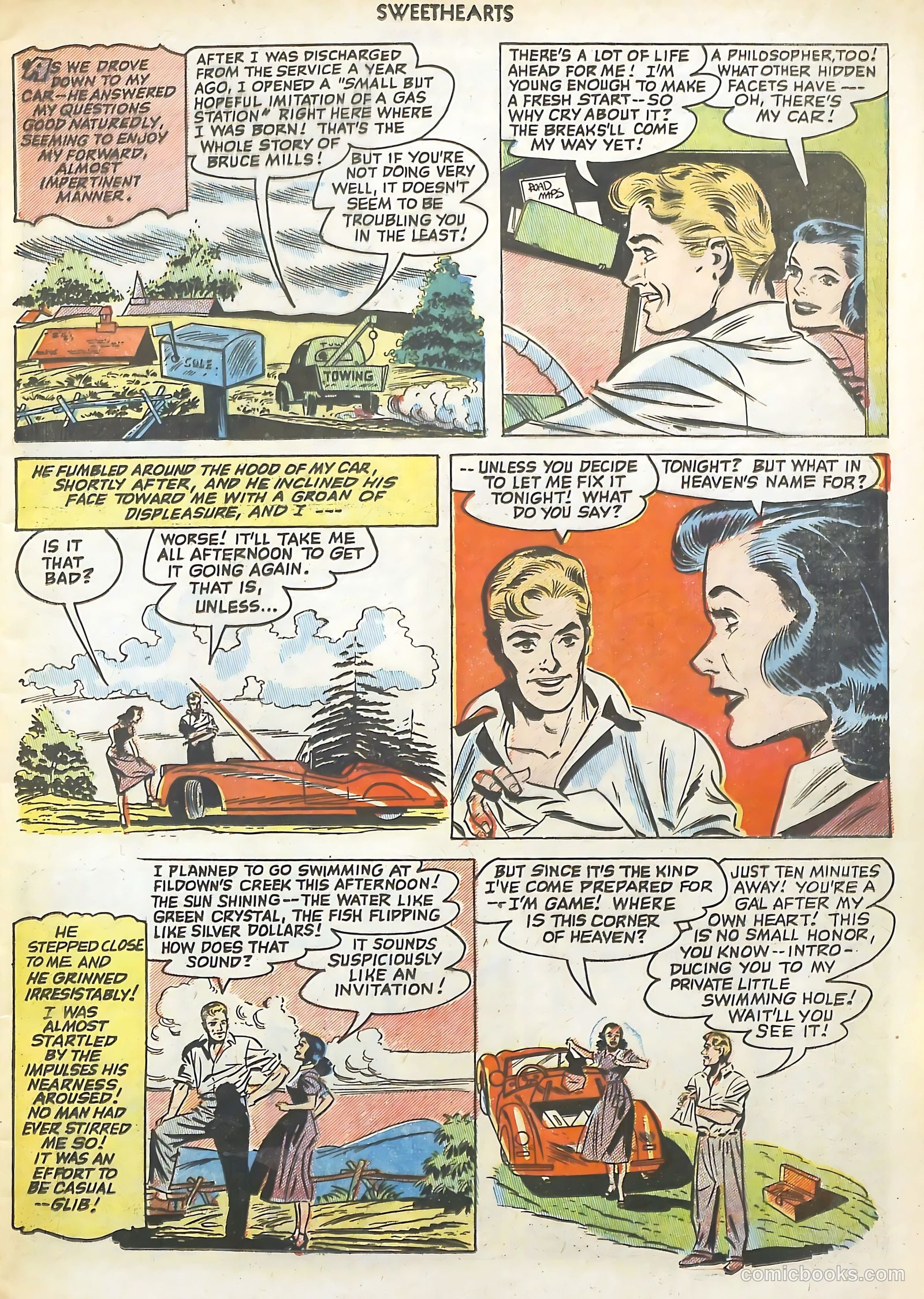 Sweethearts #109 (1952) — page 5 of 36