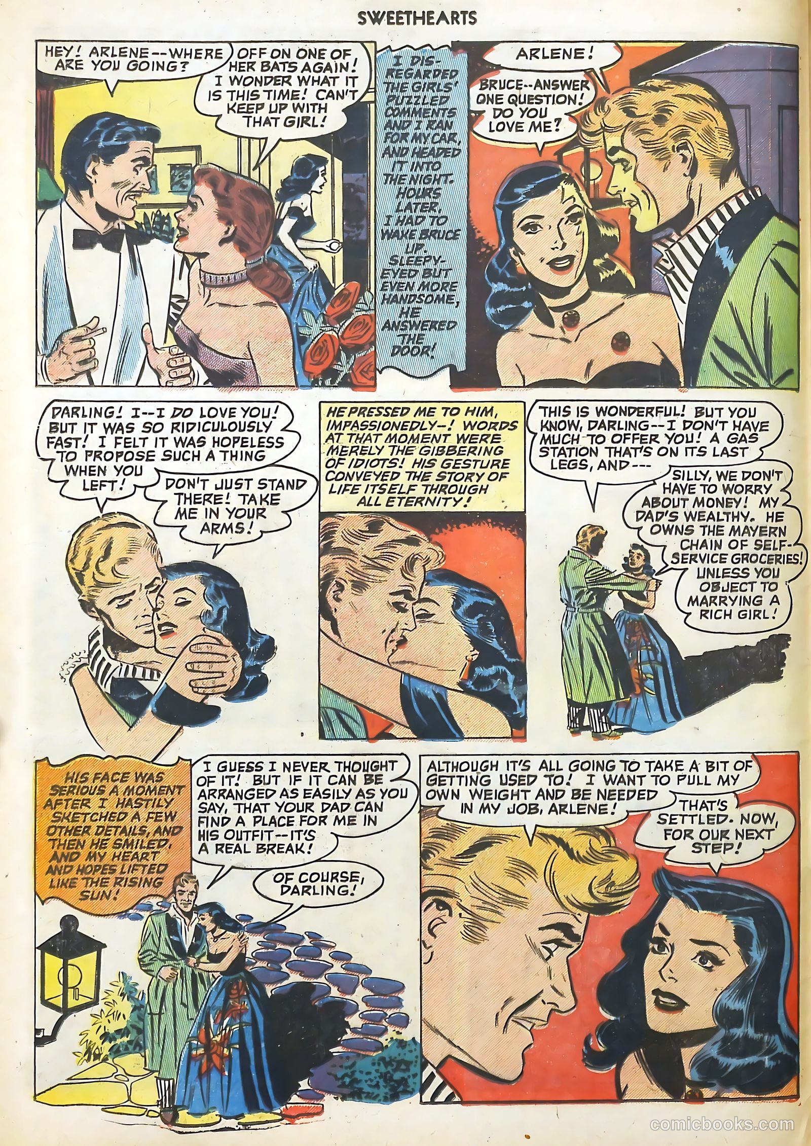 Sweethearts #109 (1952) — page 8 of 36