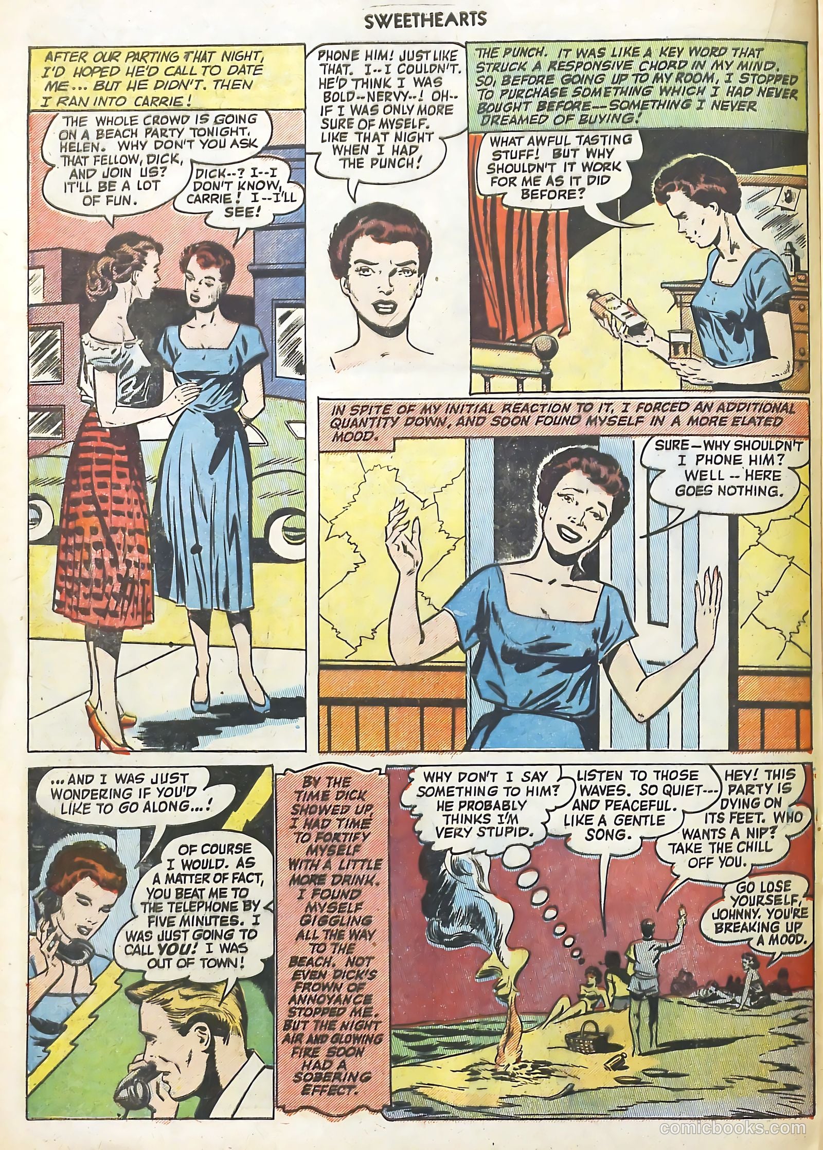 Sweethearts #109 (1952) — page 16 of 36