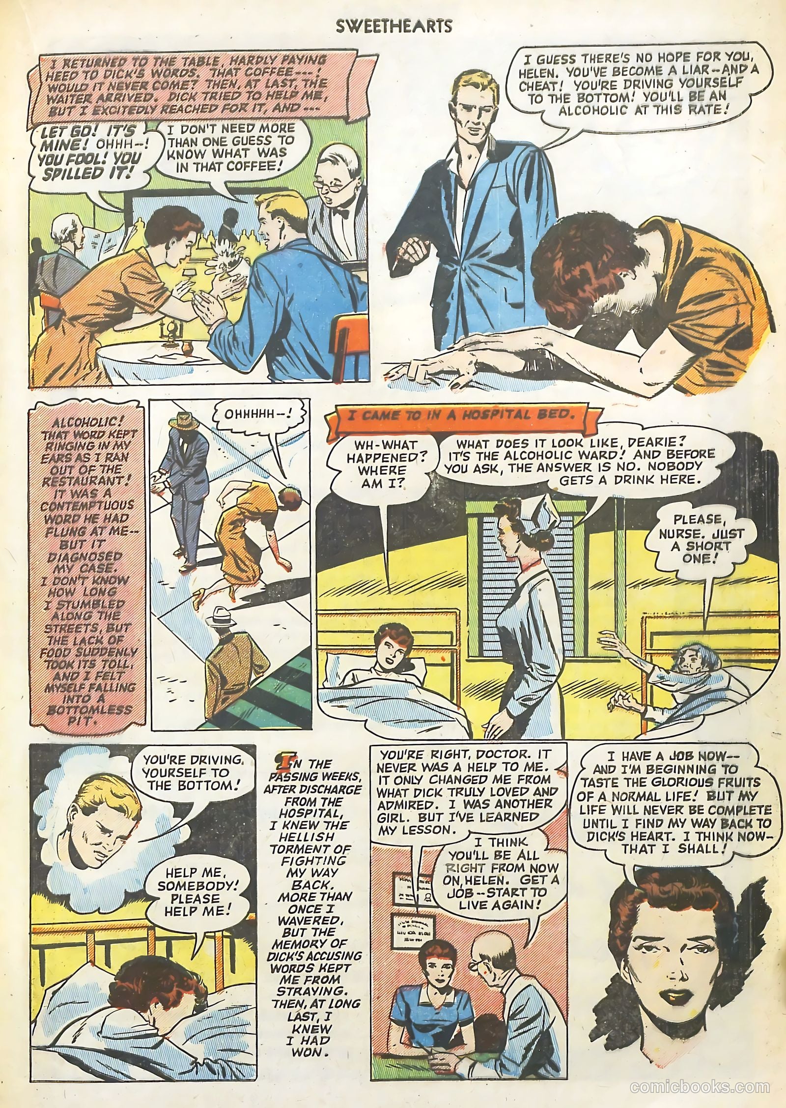 Sweethearts #109 (1952) — page 21 of 36