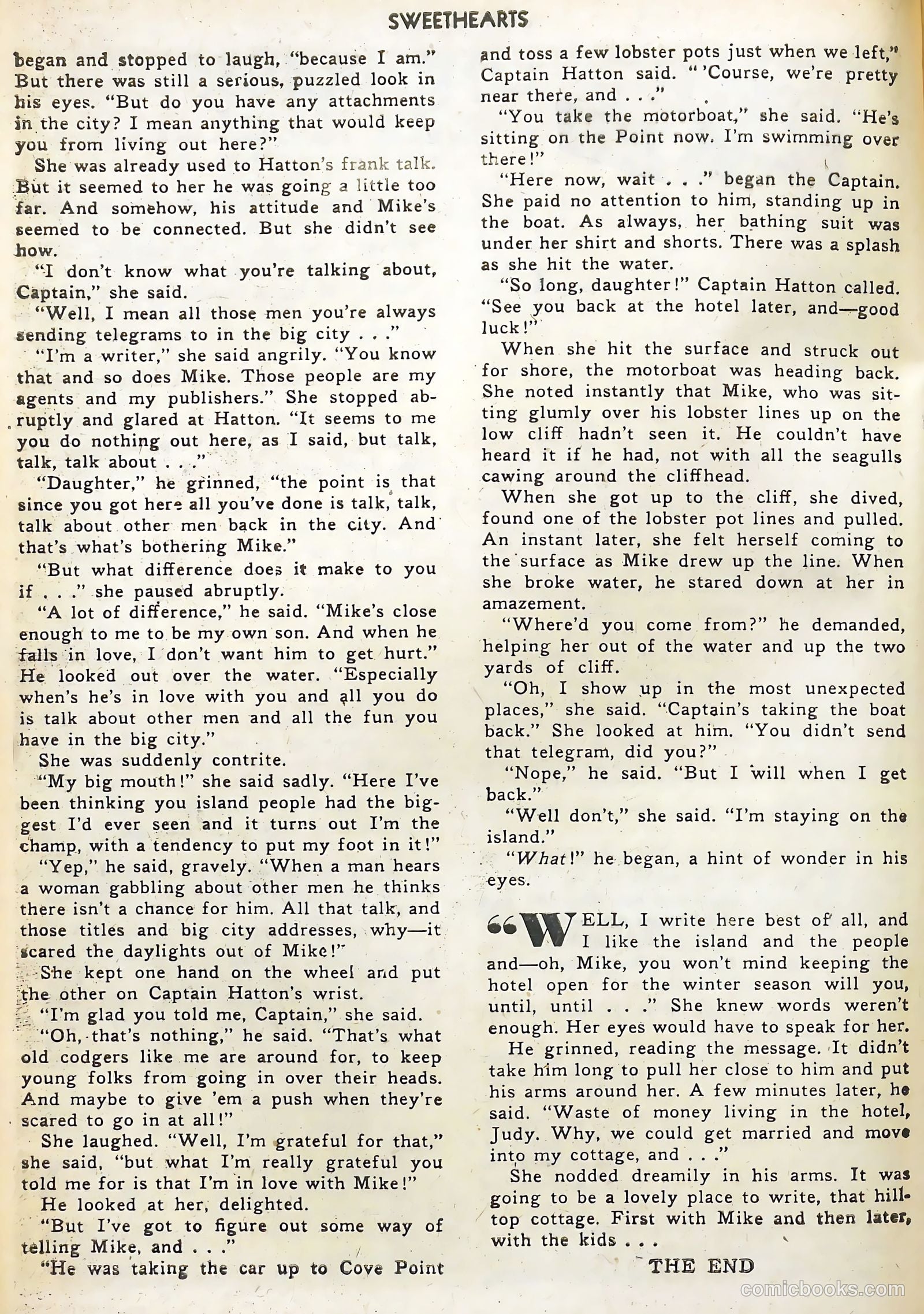 Sweethearts #109 (1952) — page 24 of 36
