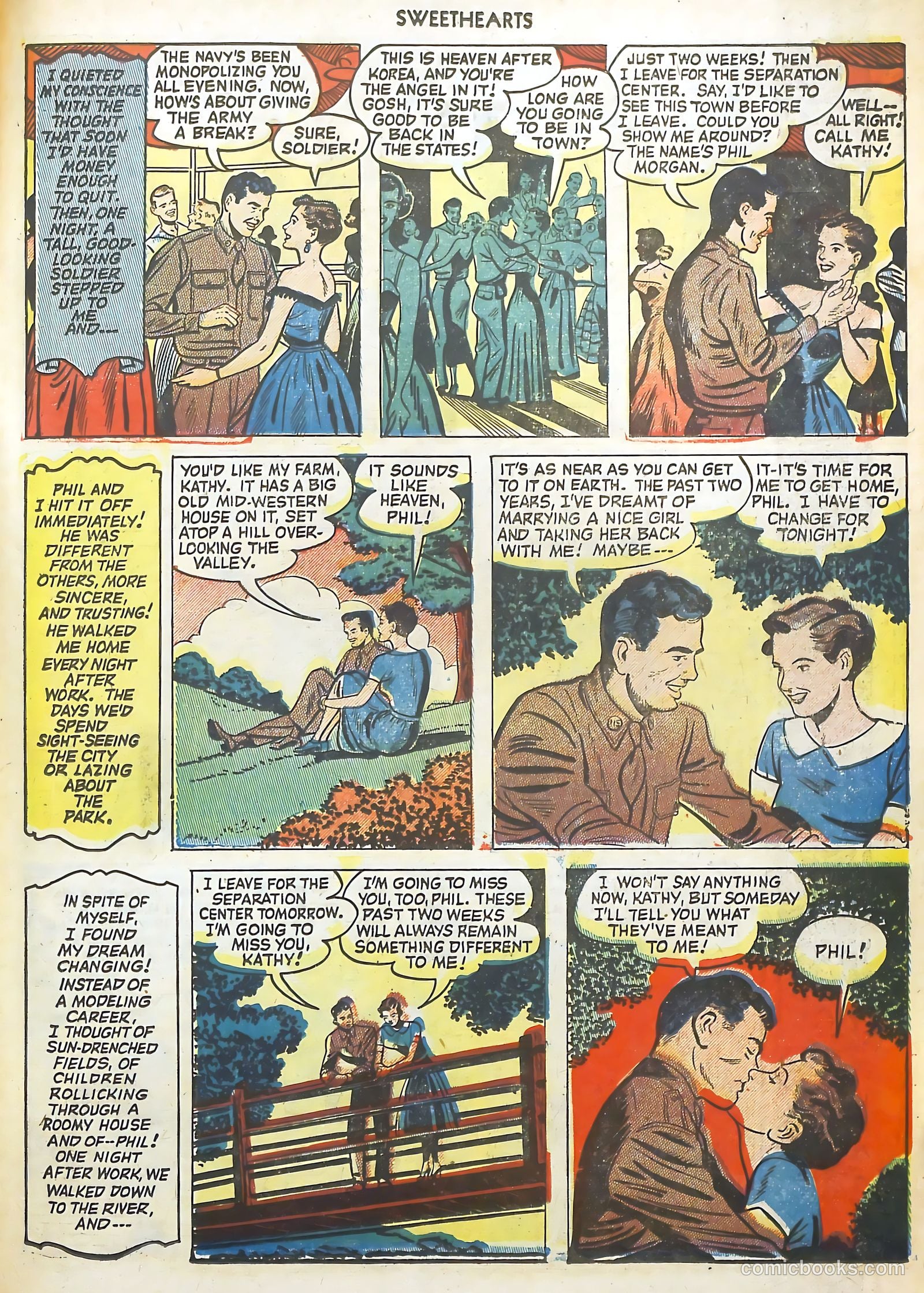 Sweethearts #109 (1952) — page 31 of 36