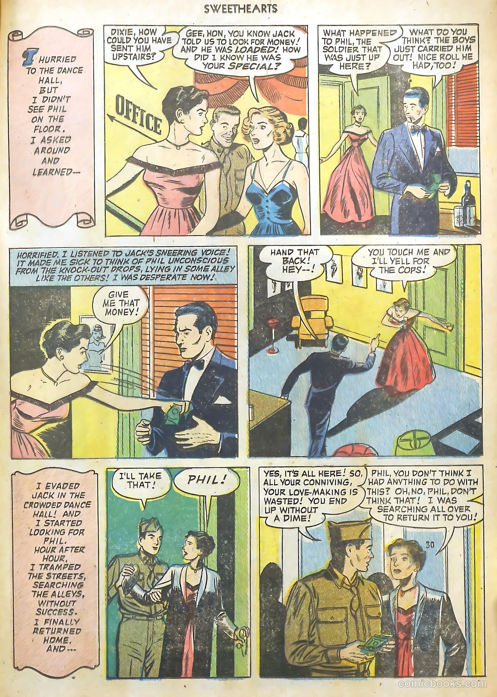 Sweethearts #109 (1952) — page 33 of 36