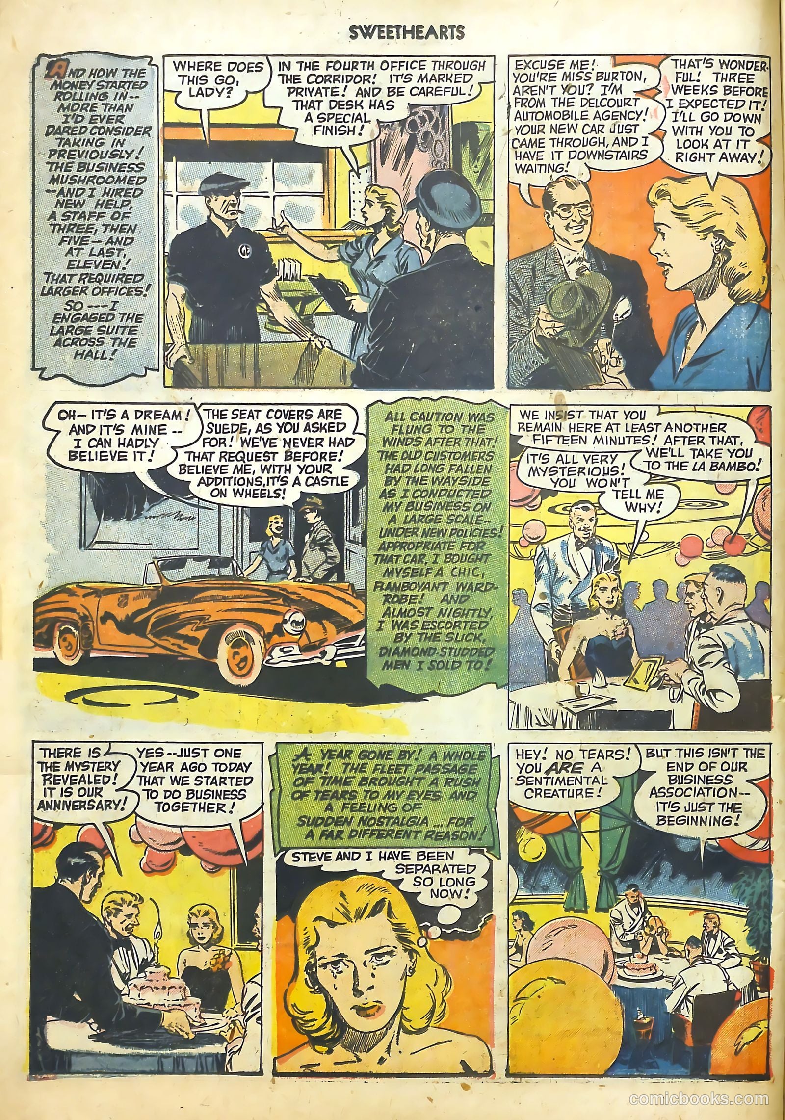 Sweethearts #110 (1952) — page 6 of 36