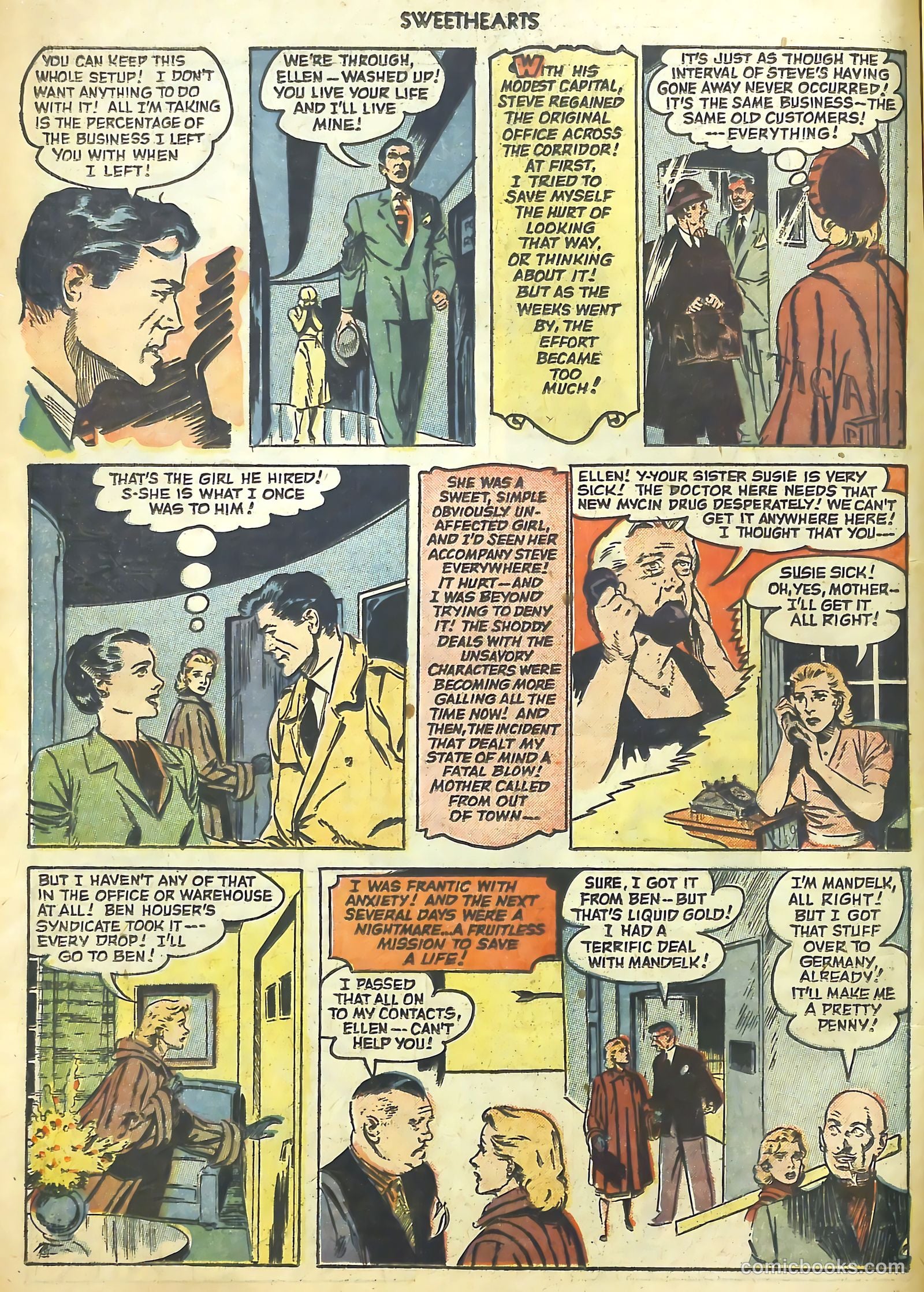 Sweethearts #110 (1952) — page 10 of 36