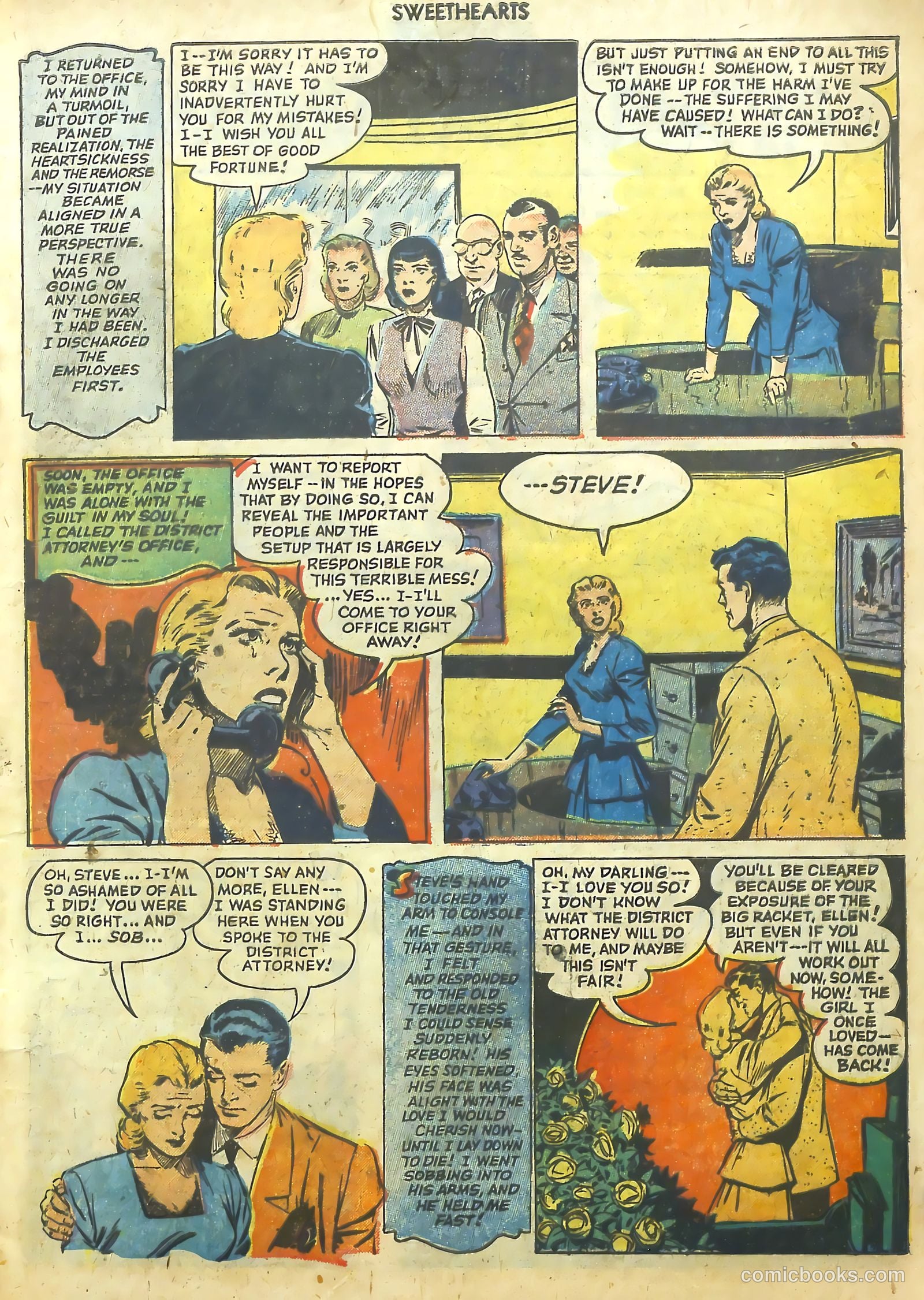 Sweethearts #110 (1952) — page 13 of 36