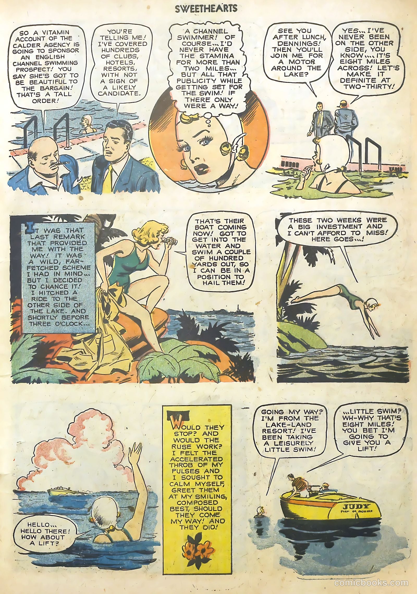 Sweethearts #110 (1952) — page 15 of 36