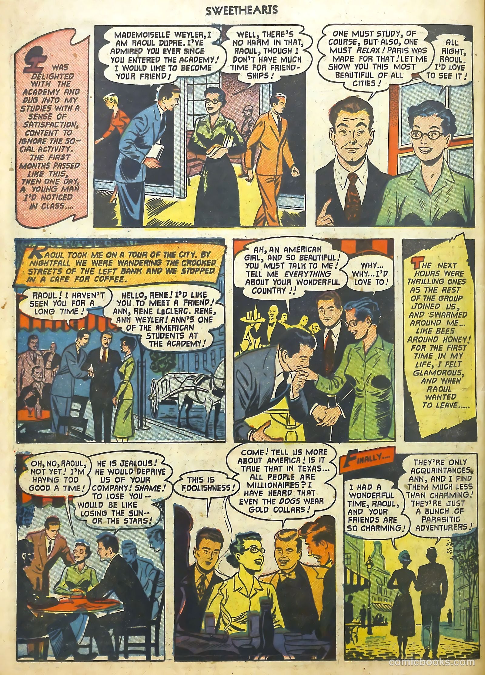 Sweethearts #110 (1952) — page 30 of 36