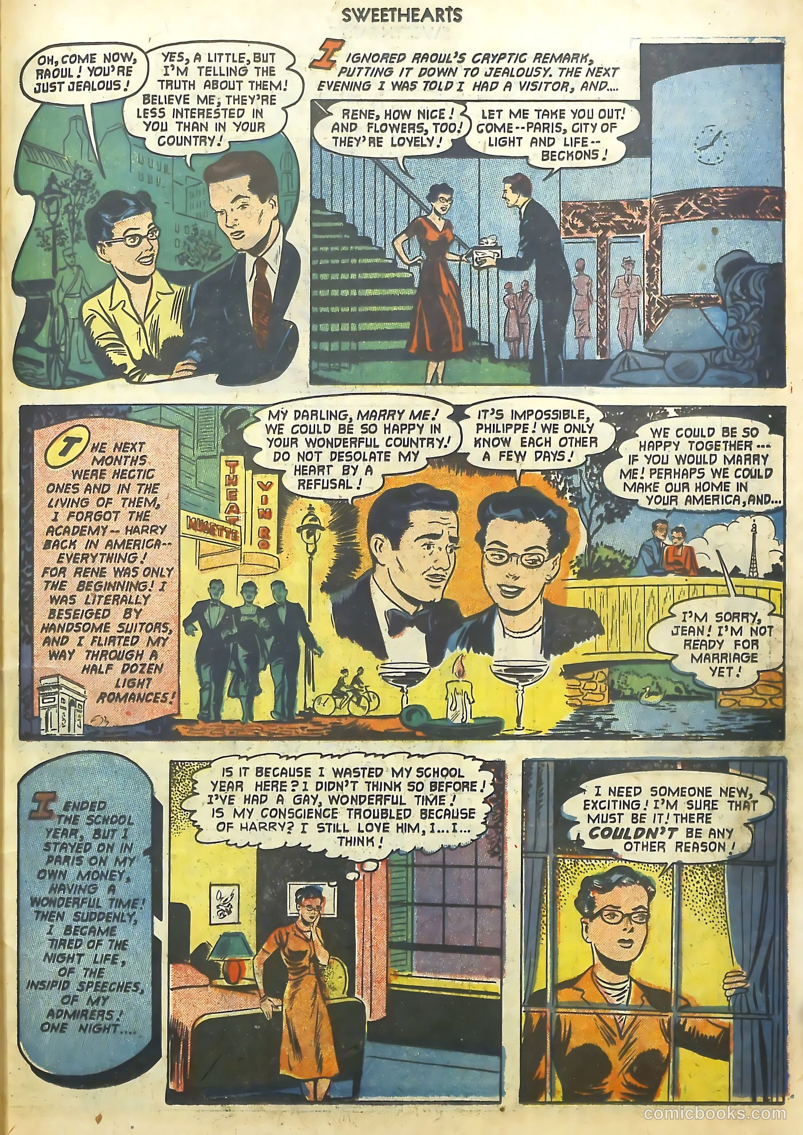 Sweethearts #110 (1952) — page 31 of 36