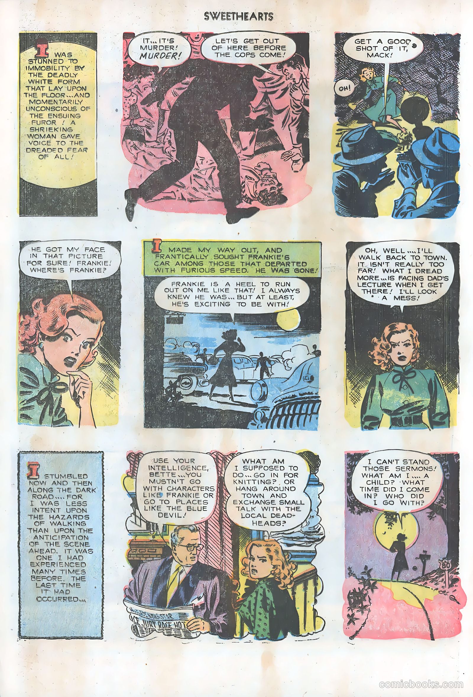 Sweethearts #111 (1952) — page 4 of 36