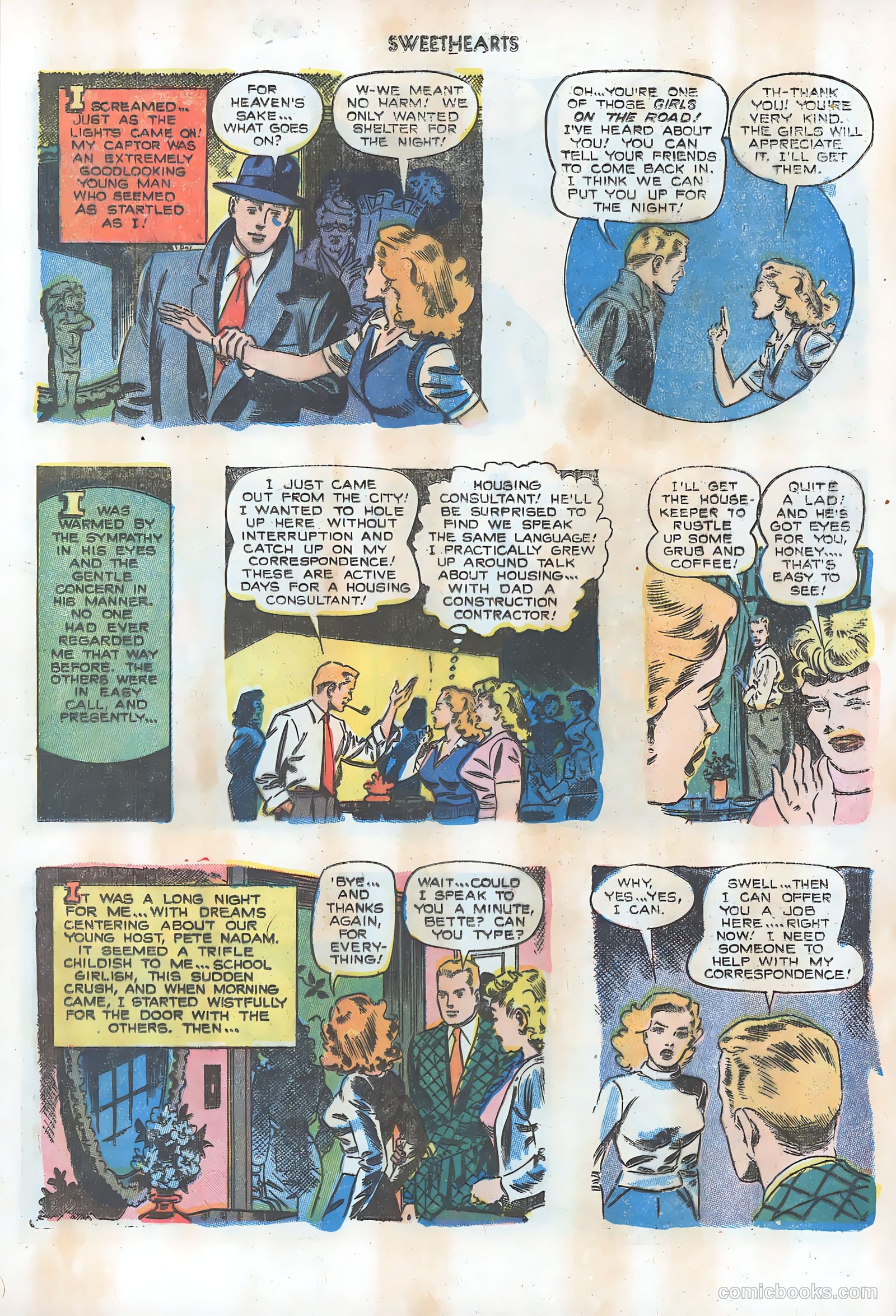 Sweethearts #111 (1952) — page 9 of 36