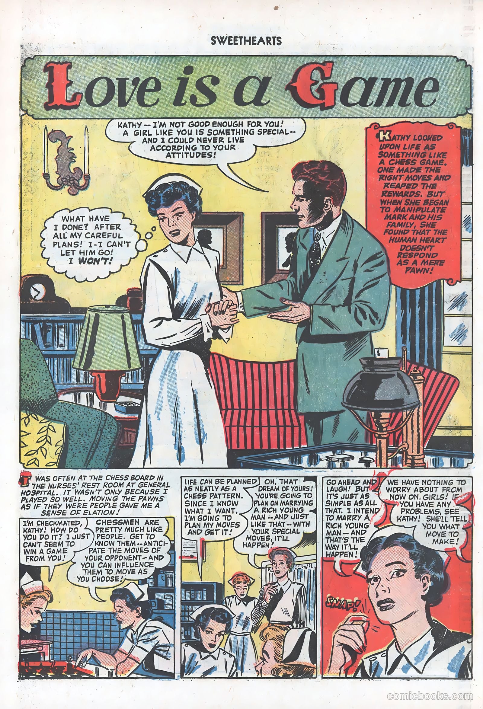 Sweethearts #111 (1952) — page 30 of 36