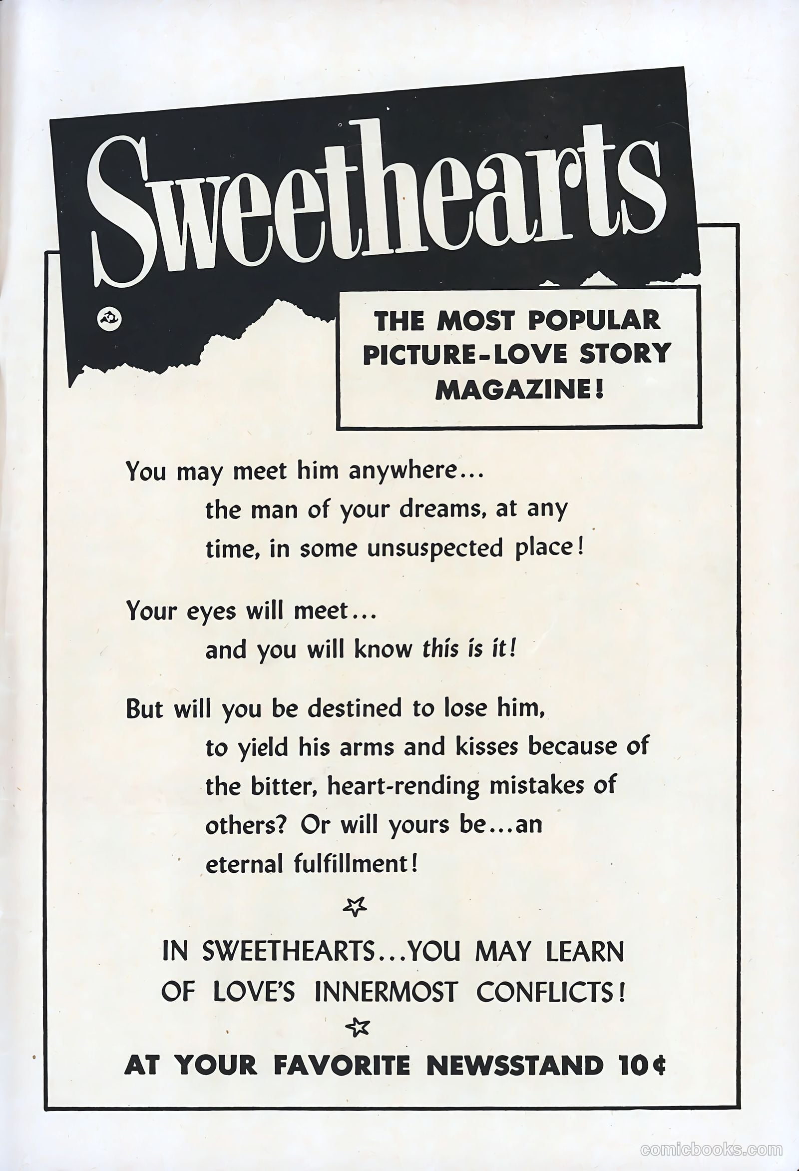 Sweethearts #111 (1952) — page 35 of 36