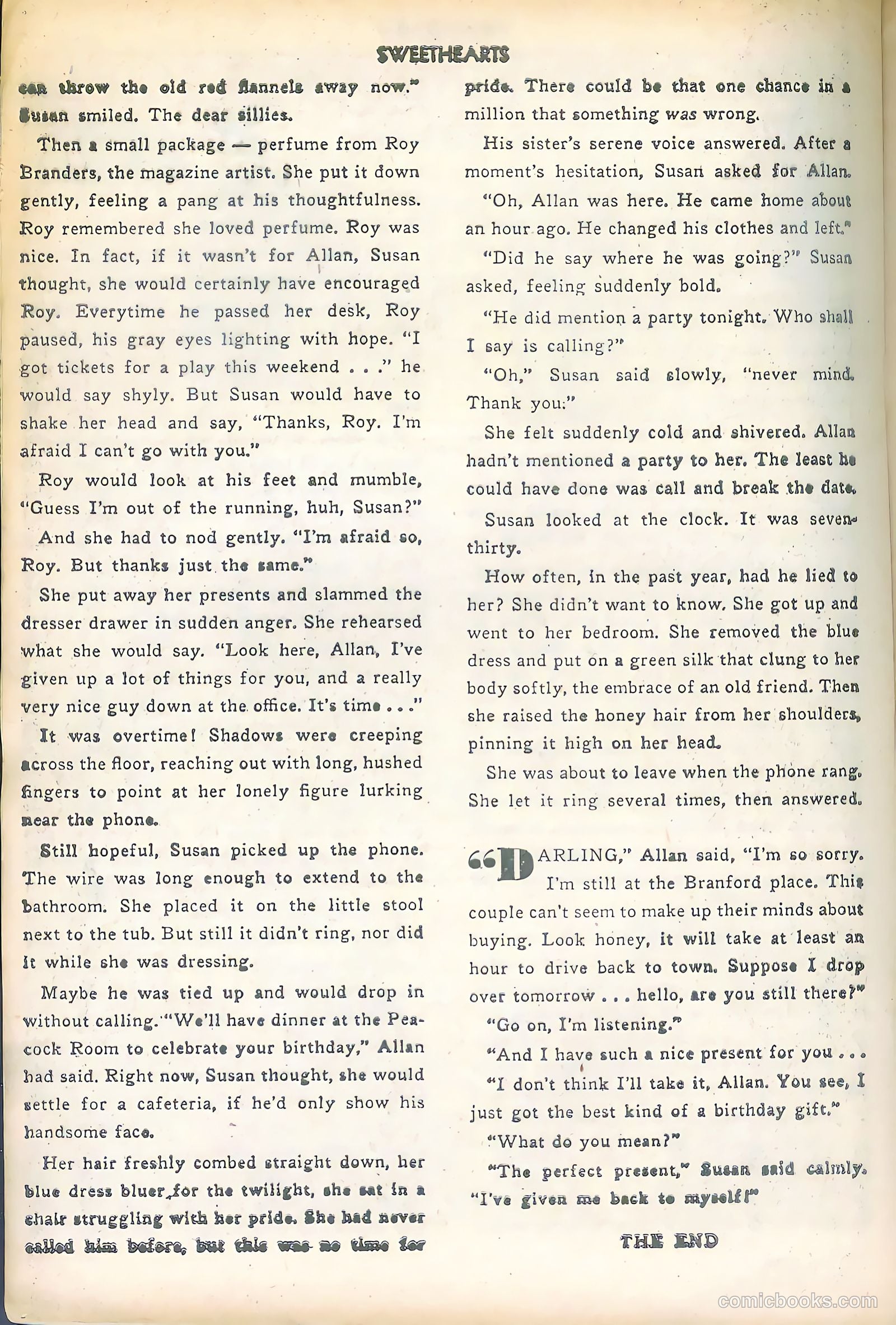 Sweethearts #112 (1970) — page 22 of 36
