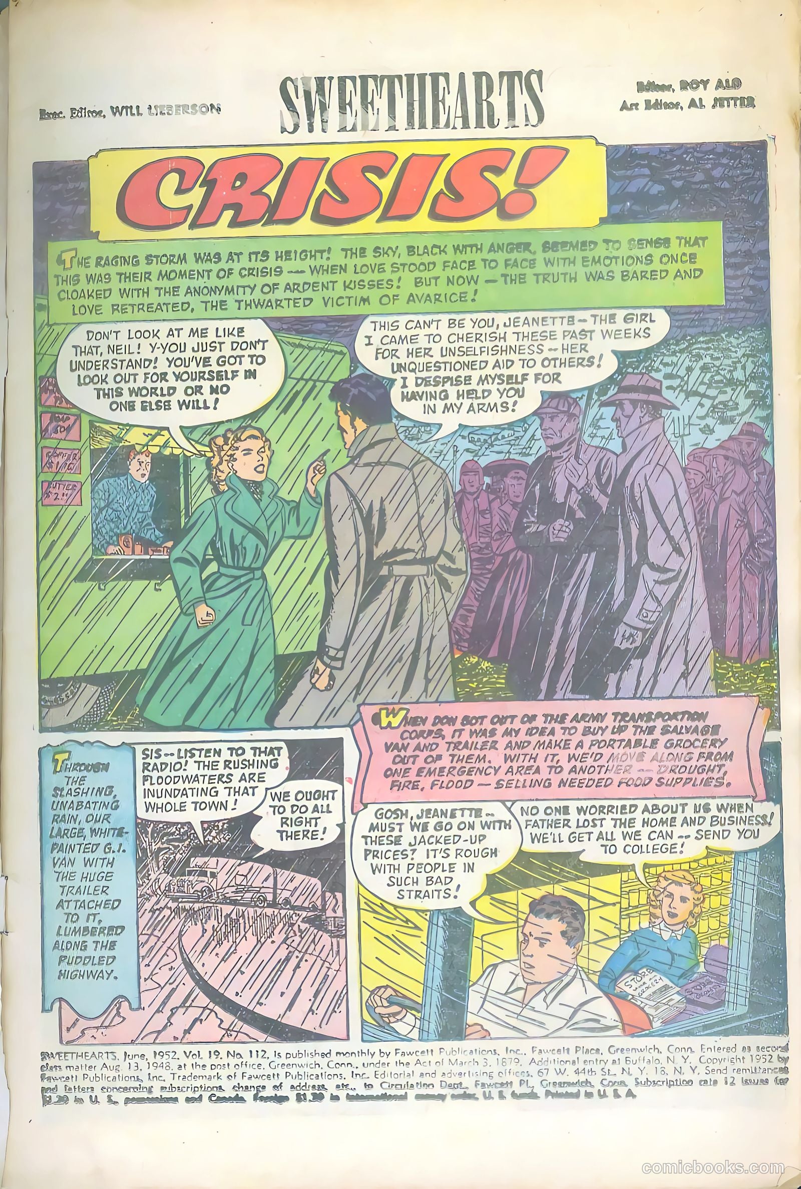 Sweethearts #112 (1952) — page 3 of 36