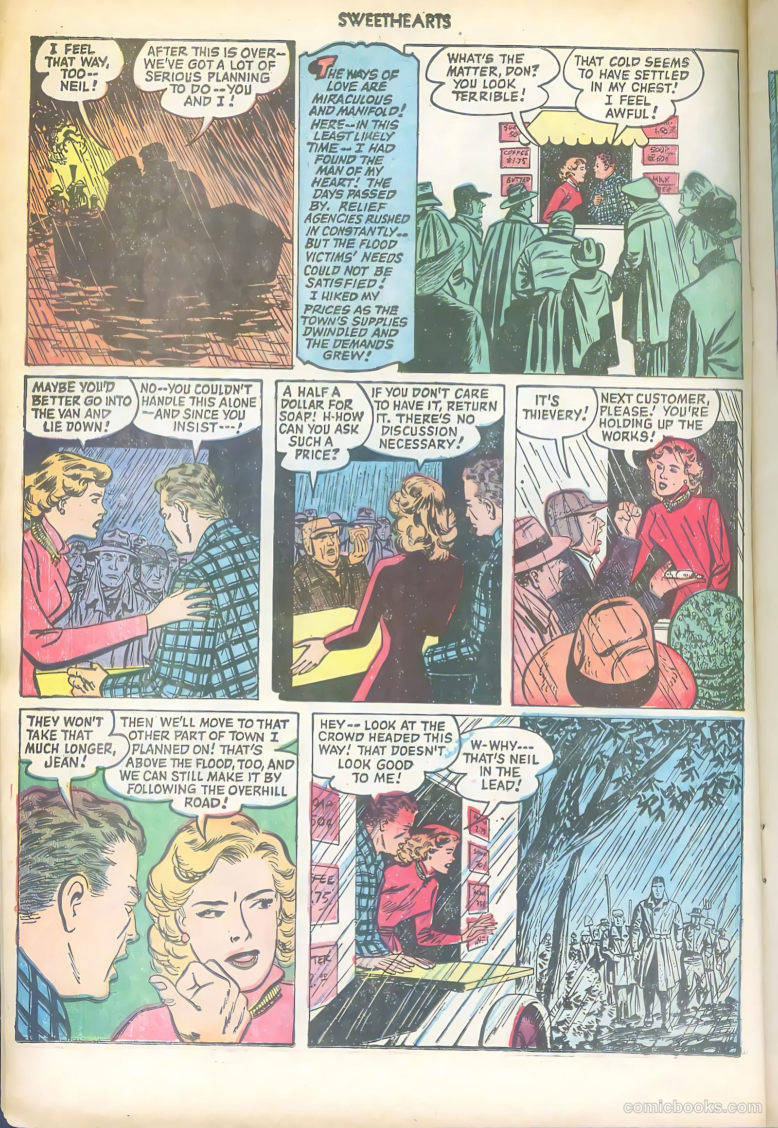 Sweethearts #112 (1952) — page 8 of 36